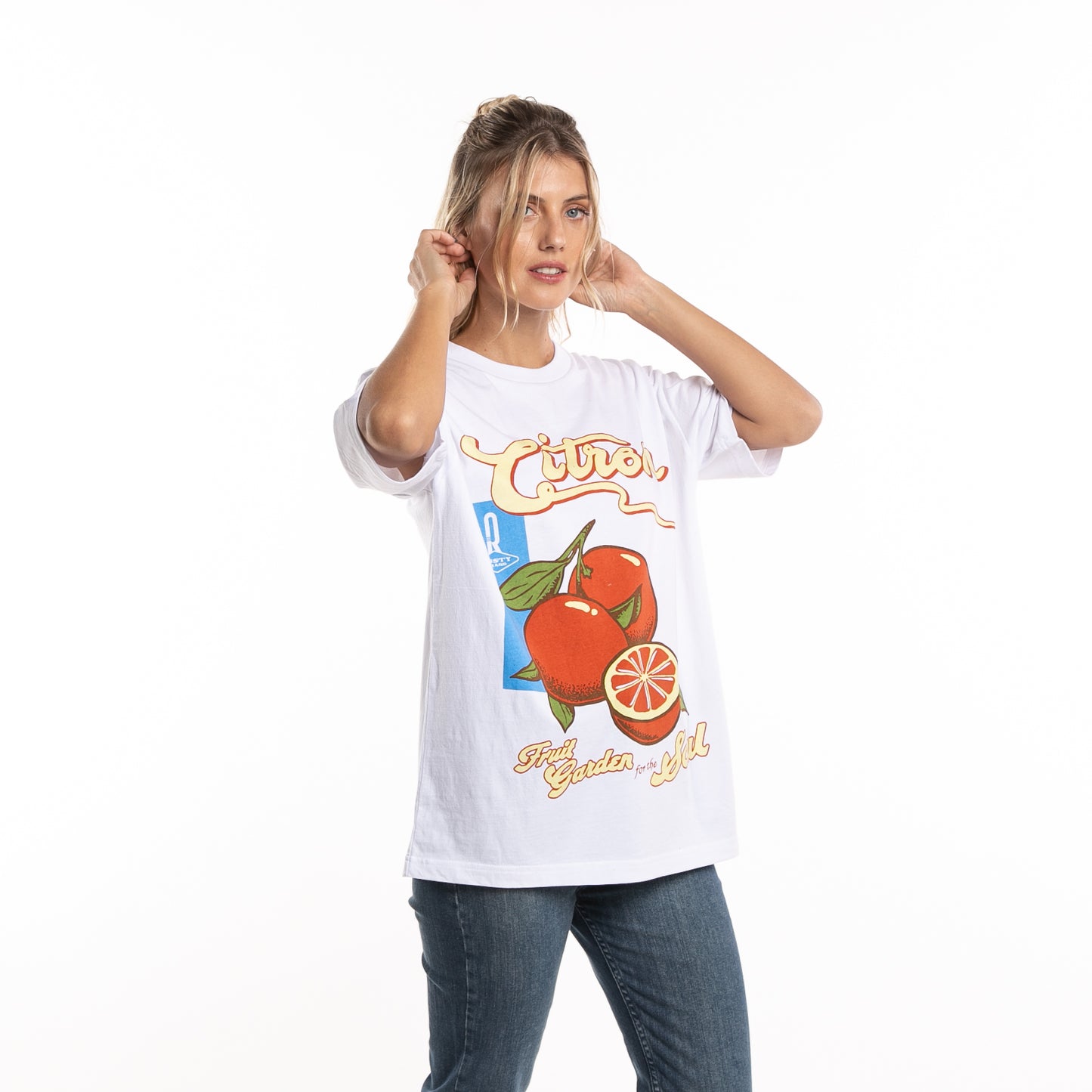 Remera Mc Citron Oversize Ld White