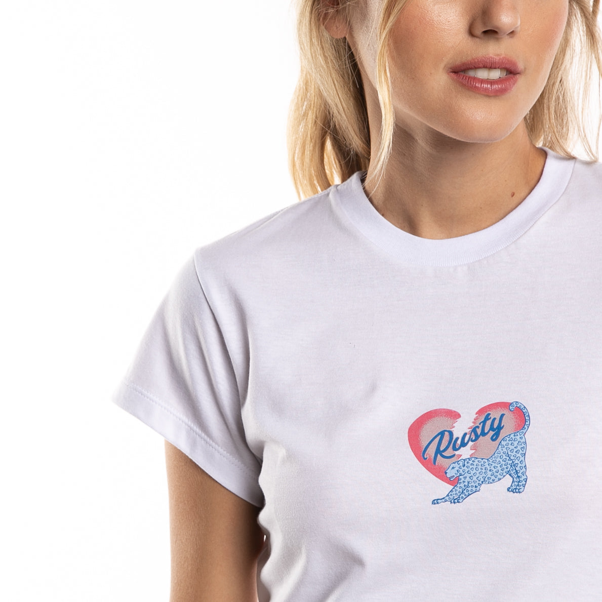 Remera Mc Heartbreaker Baby Ld White