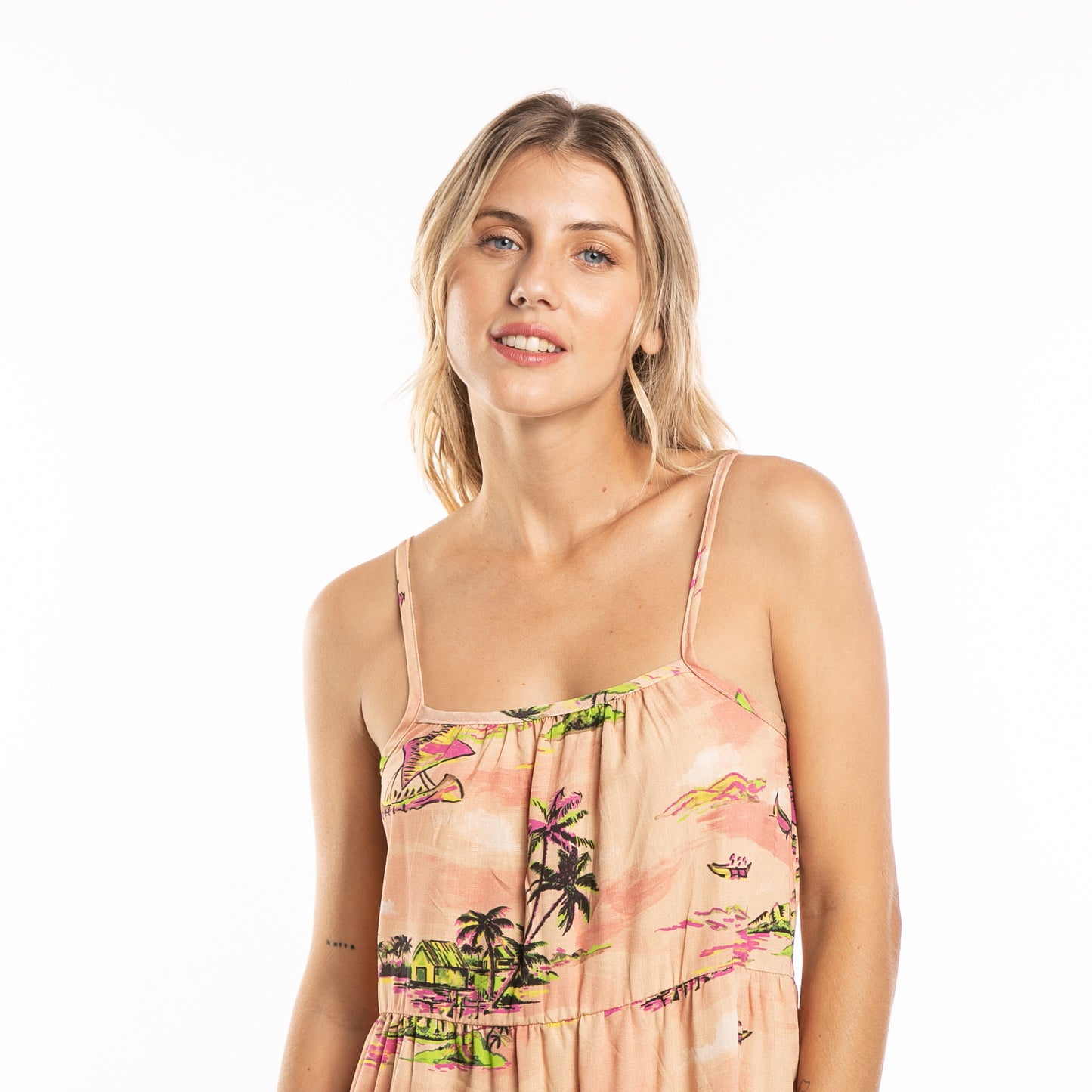 Vestido Balnear Ld Mellow Peach
