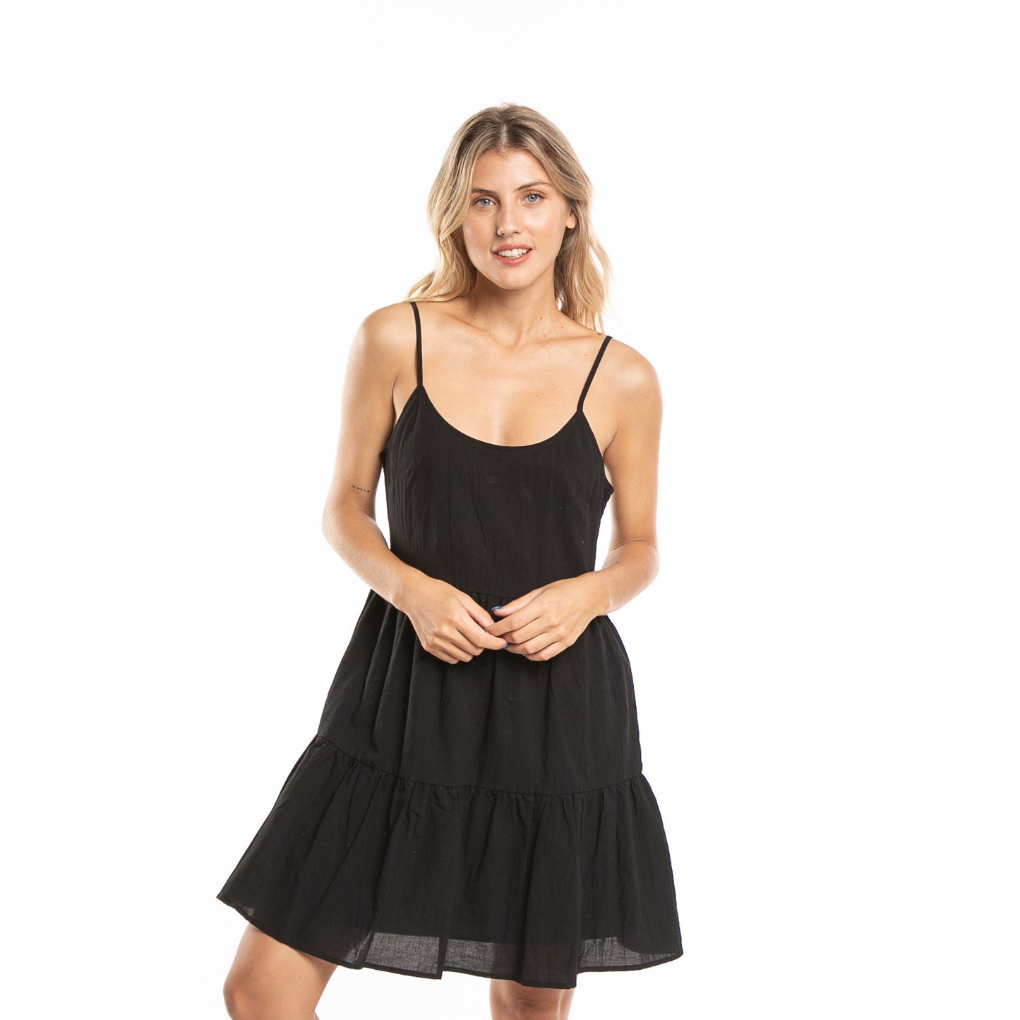 Vestido Heather Slip Ld Black