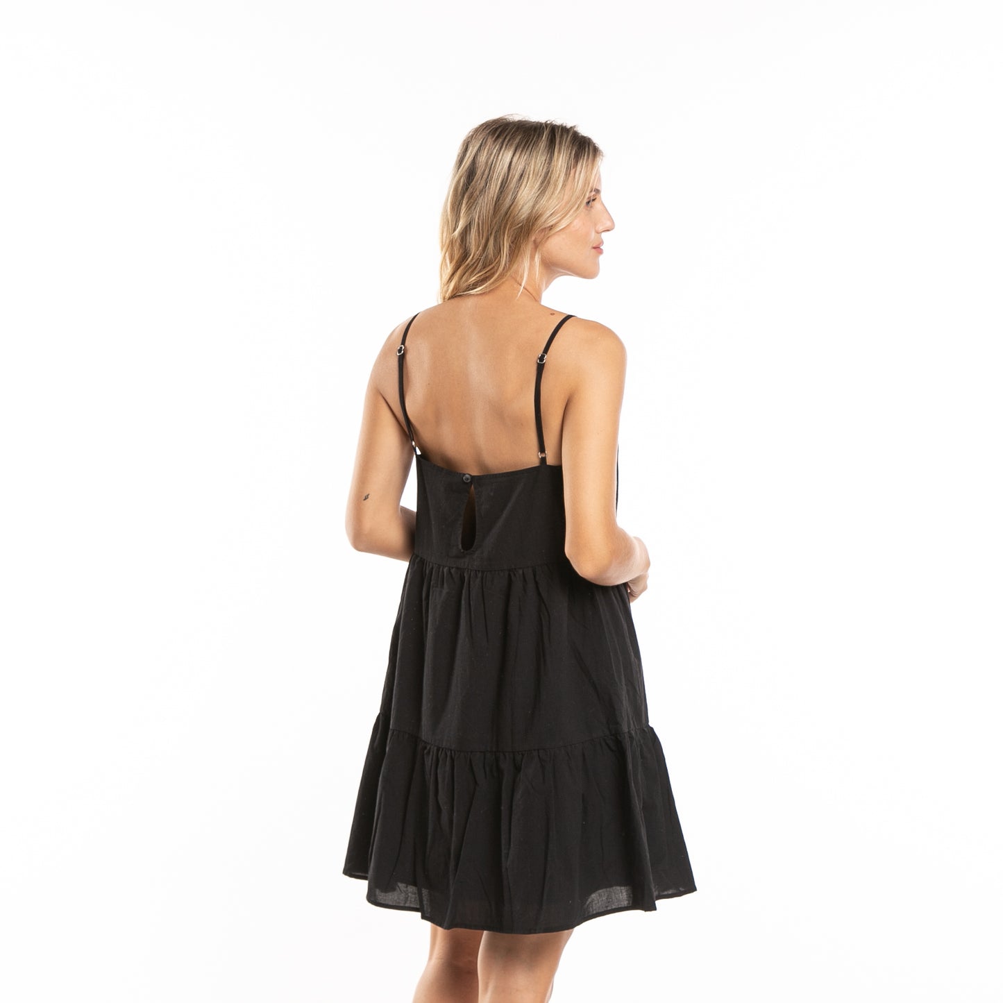 Vestido Heather Slip Ld Black