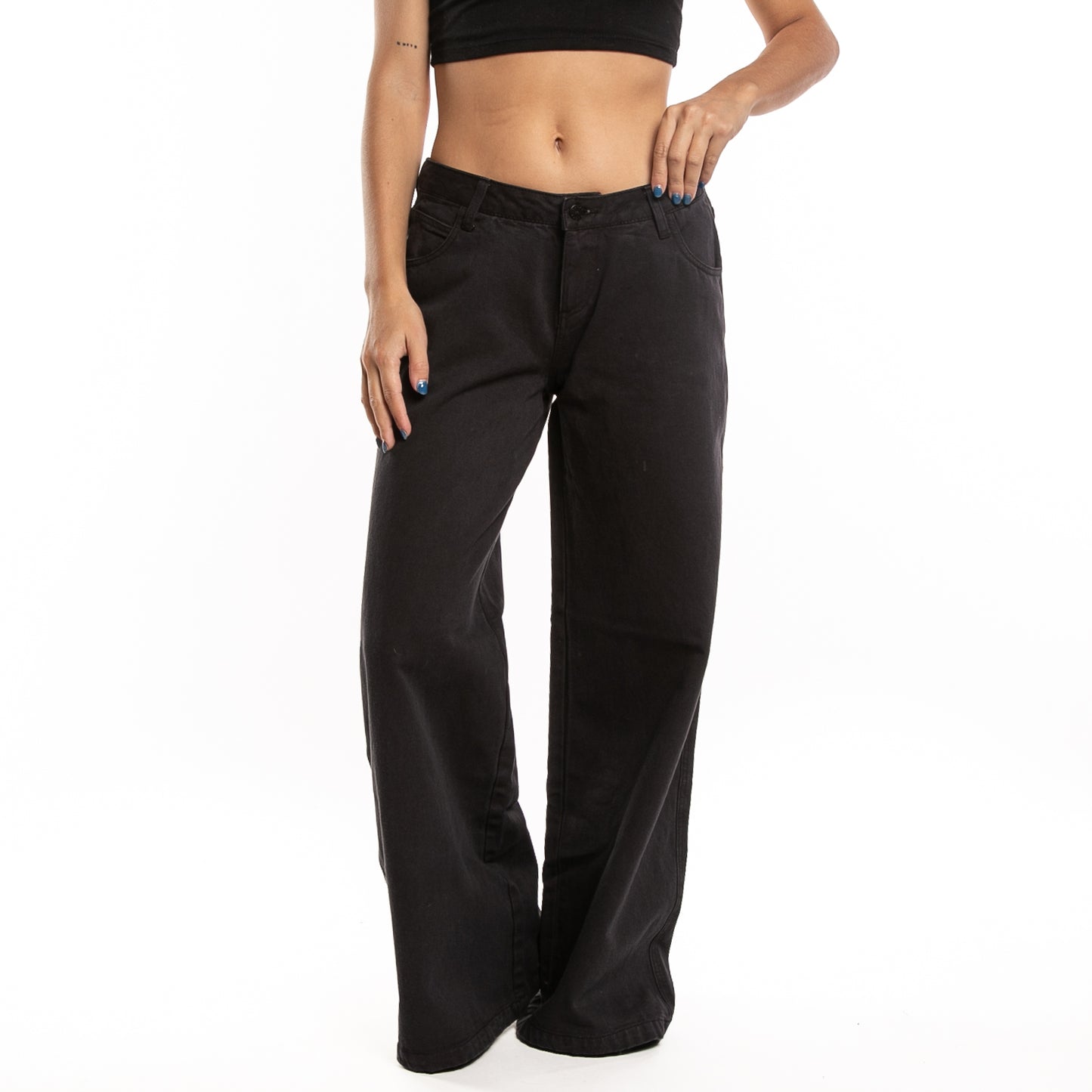 Jean Hansen Low Rise Pant Ld Black