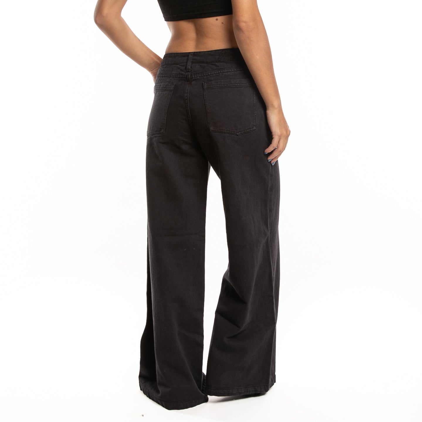 Jean Hansen Low Rise Pant Ld Black