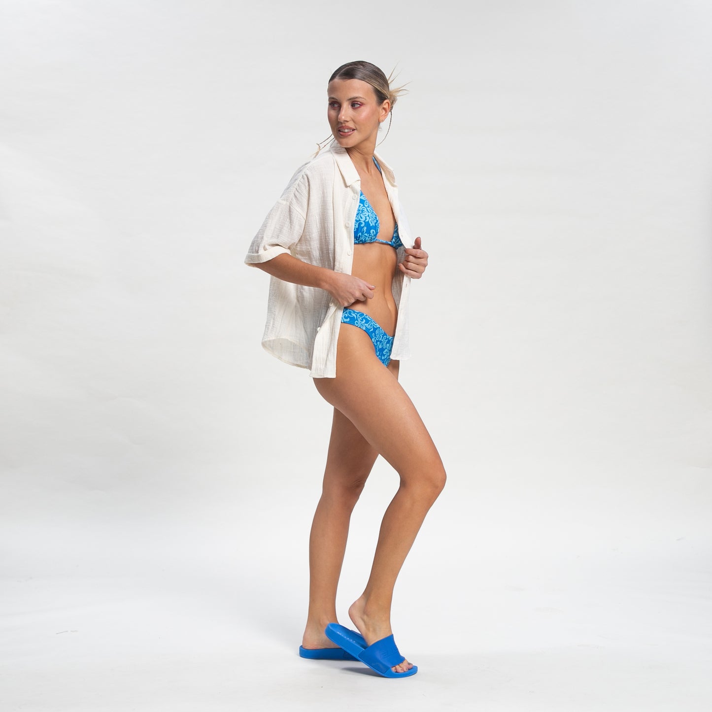 Bikini Alto Cabo Multiway Triang Bik Top Ld Aquarius Blue
