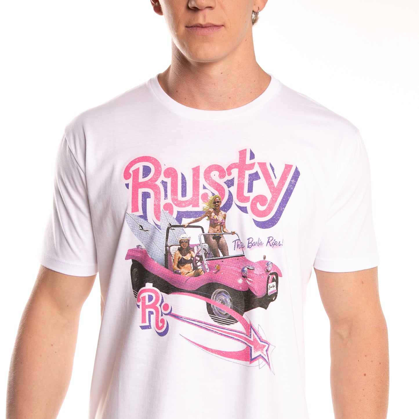 Remera Mc Rusty Barbie Rips Tee