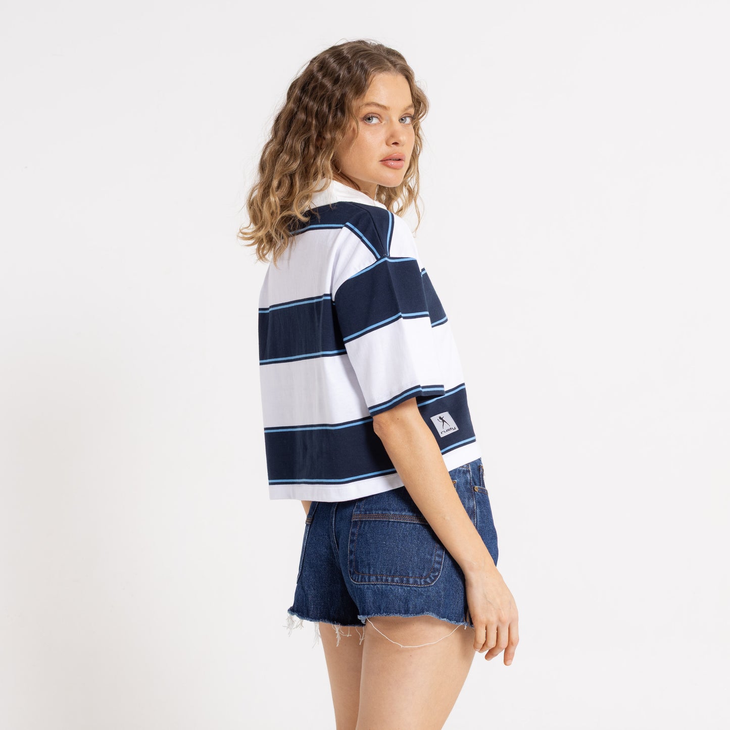 Remera Jills Boxy Navy