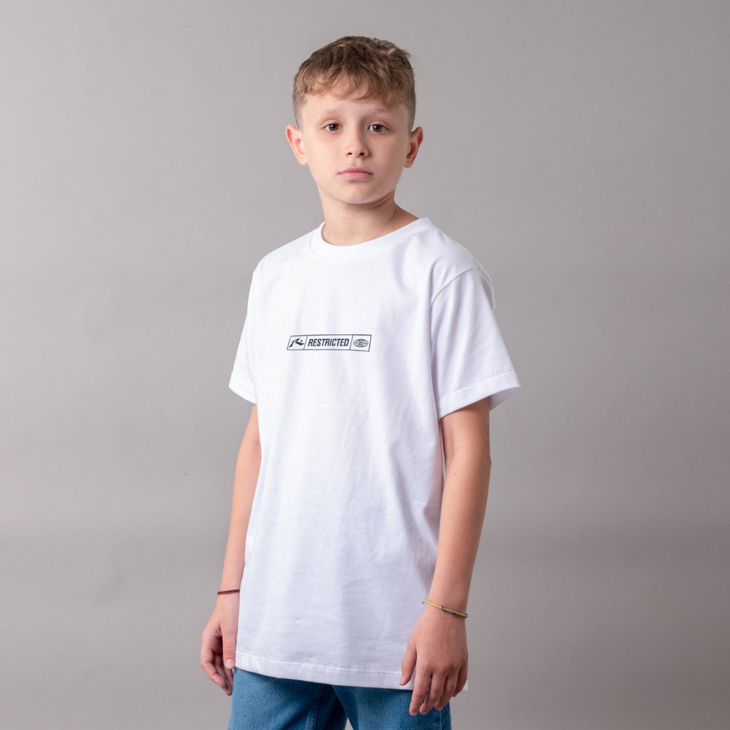 Remera Restrict Junky Jr White