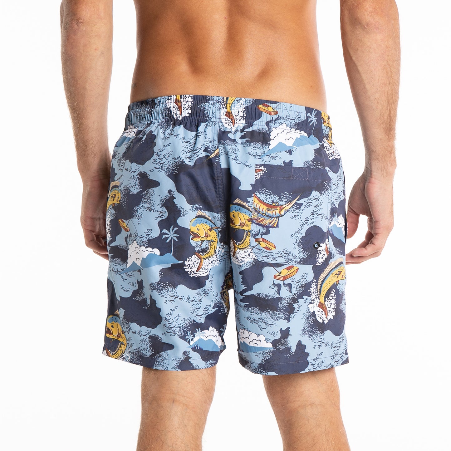 Short Mahi Blue