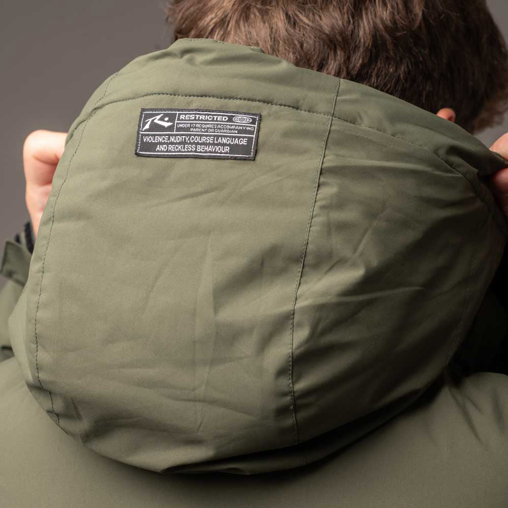 Campera Abrigo Matching Army