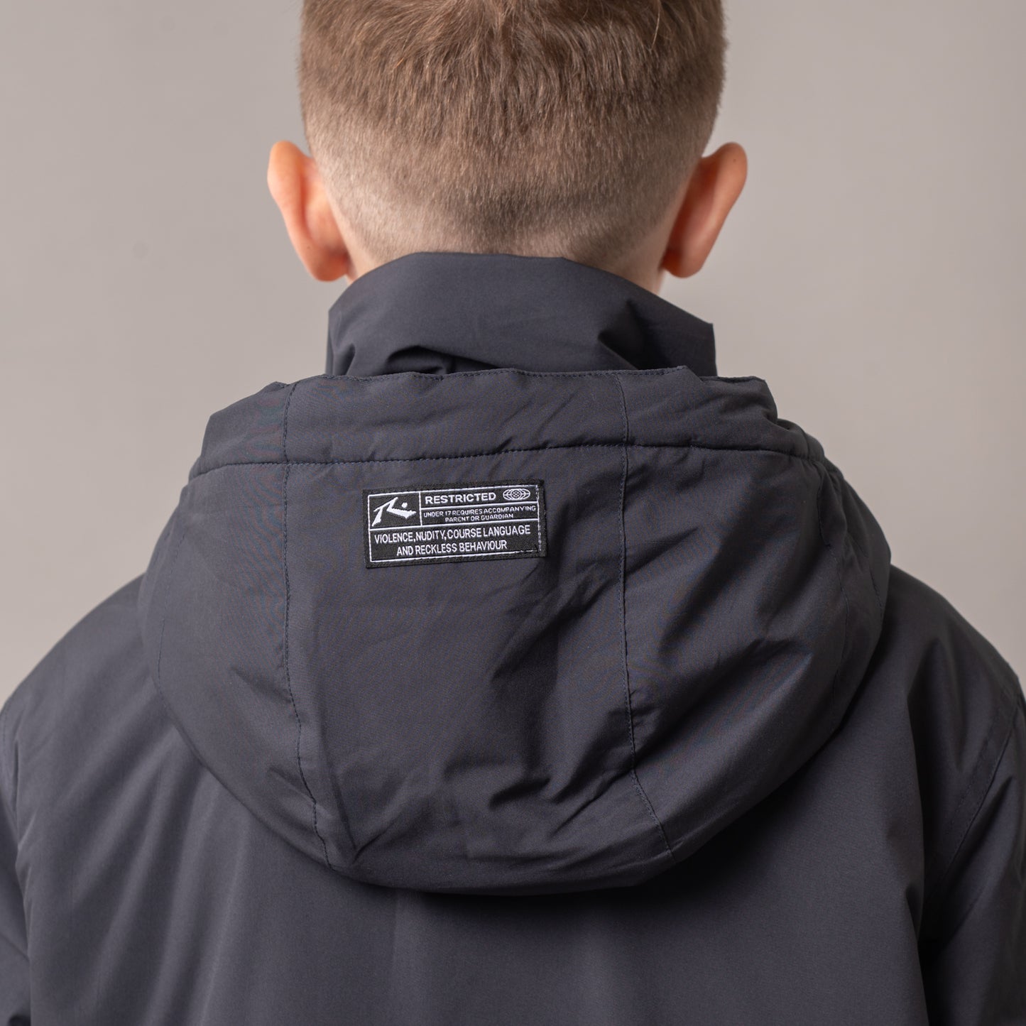 Campera Abrigo Rusty Matching Jacket Jr* Coal