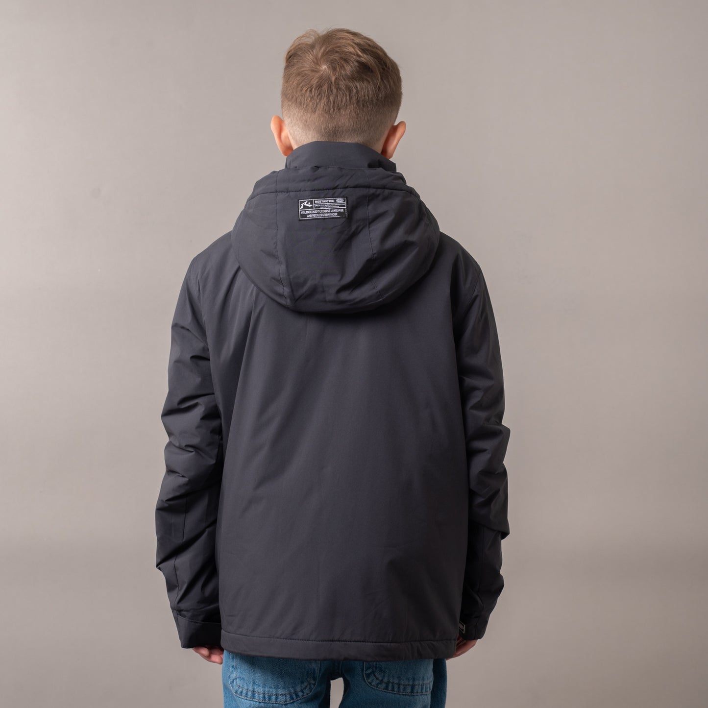 Campera Abrigo Rusty Matching Jacket Jr* Coal