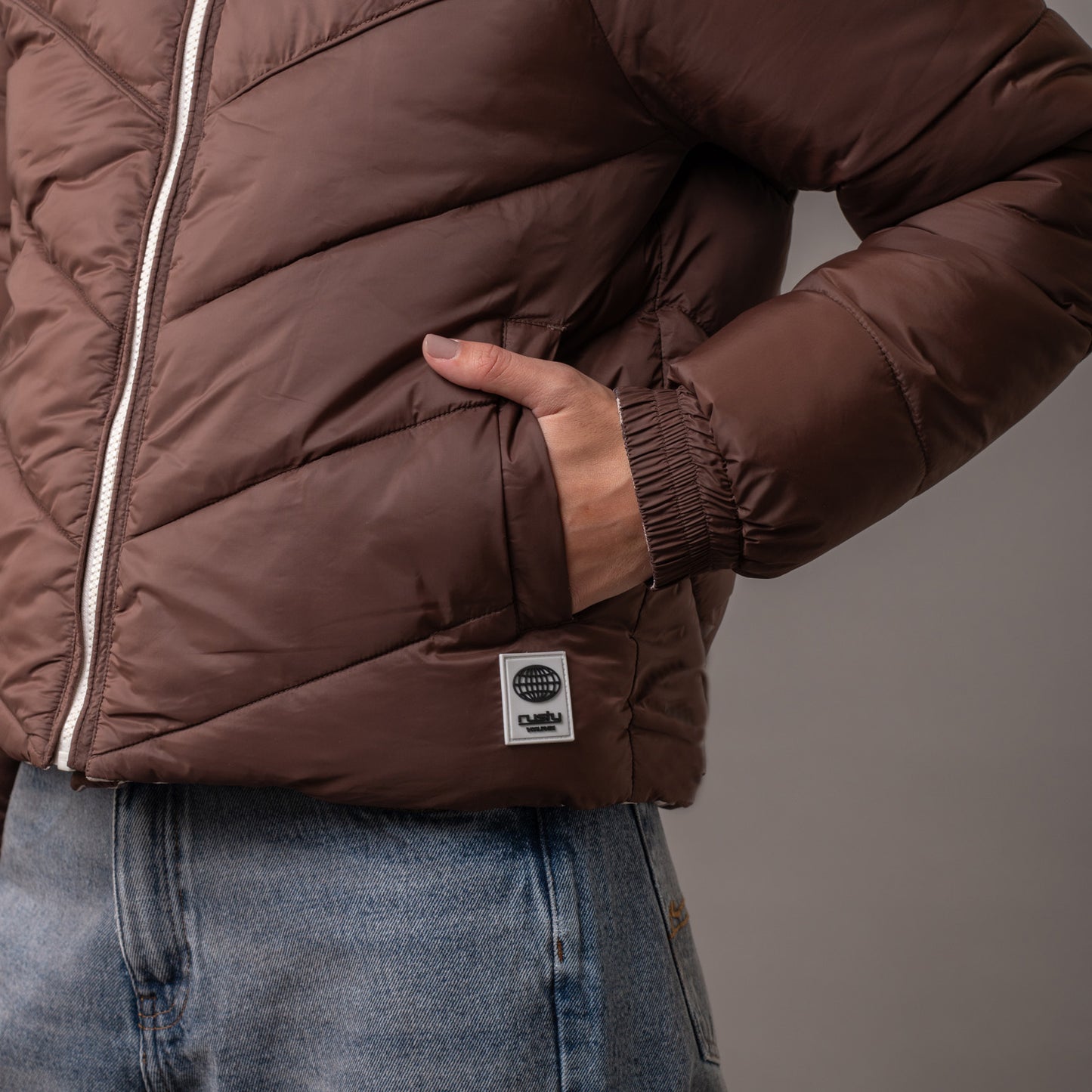 Campera Abrigo Memories French Roast