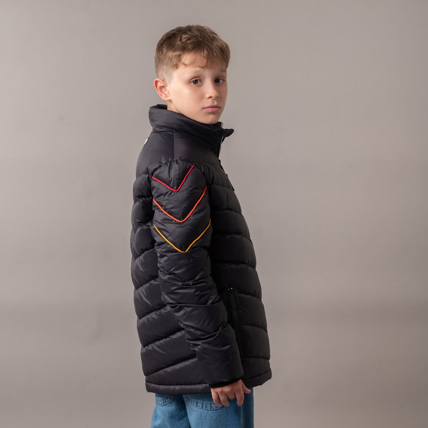 Campera Abrigo Rusty Mobiler Jacket Jr* Black