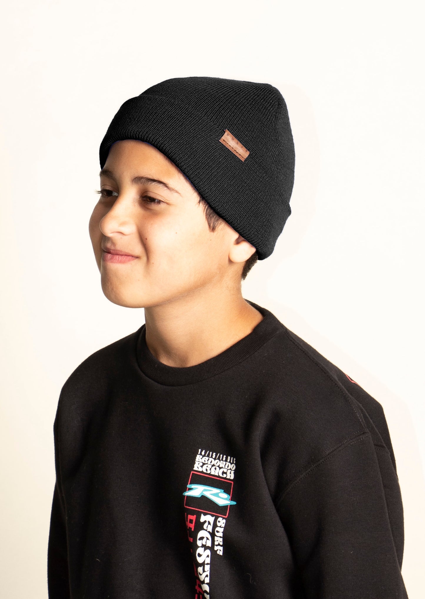 Mountain Beanie Jr Negro
