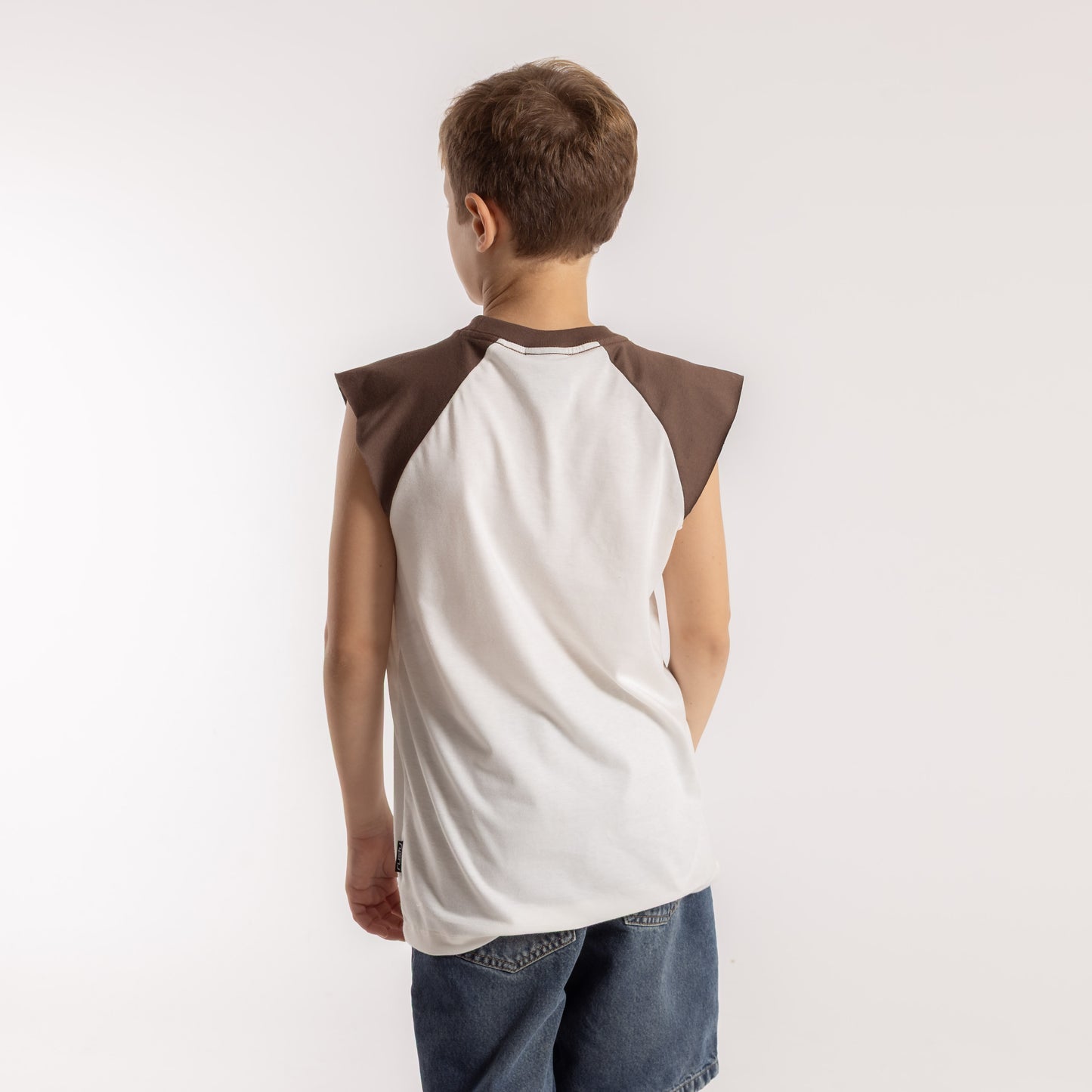Musculosa Swagan New Junior Ecru/Pinecone