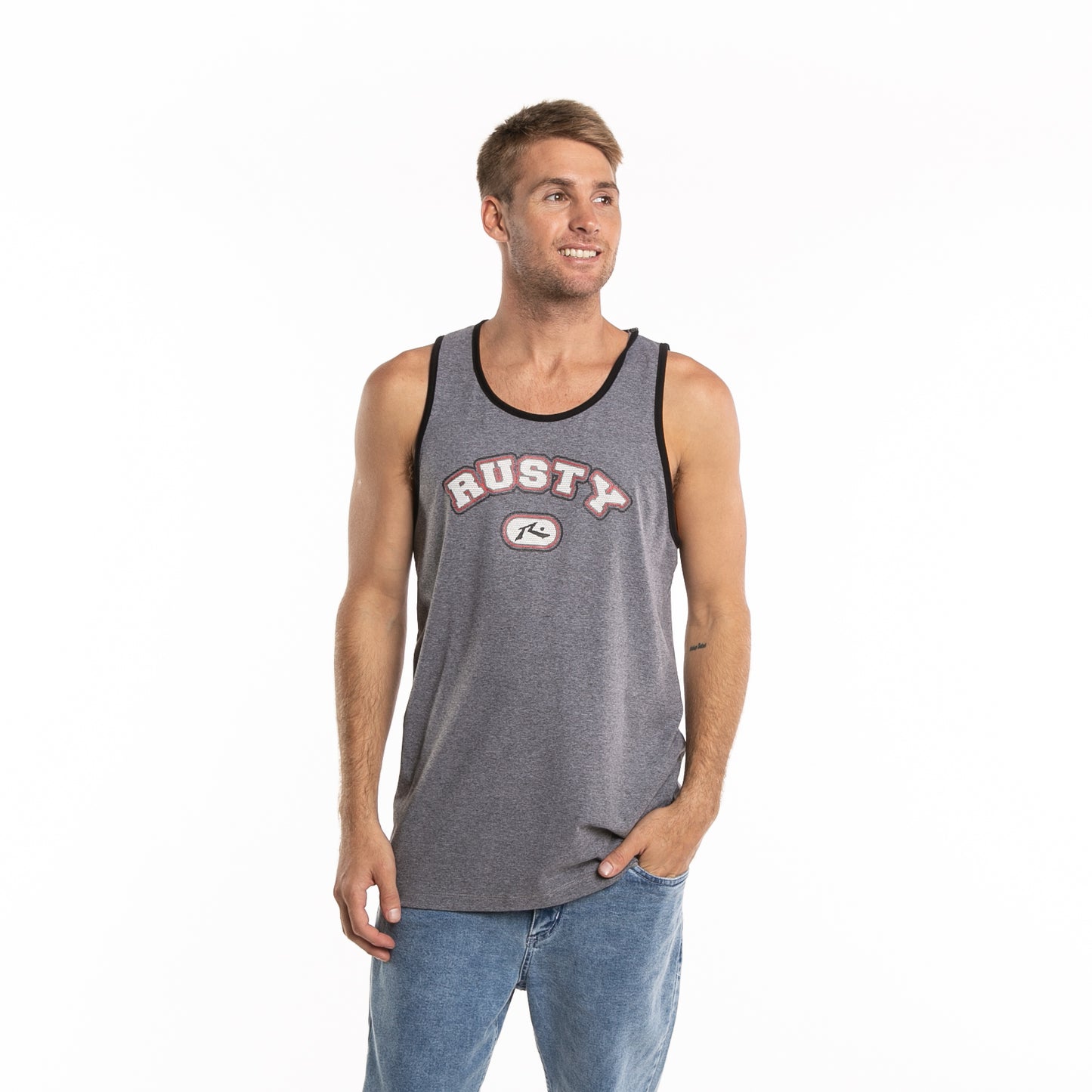 Musculosa Australian Sox Grey Marle