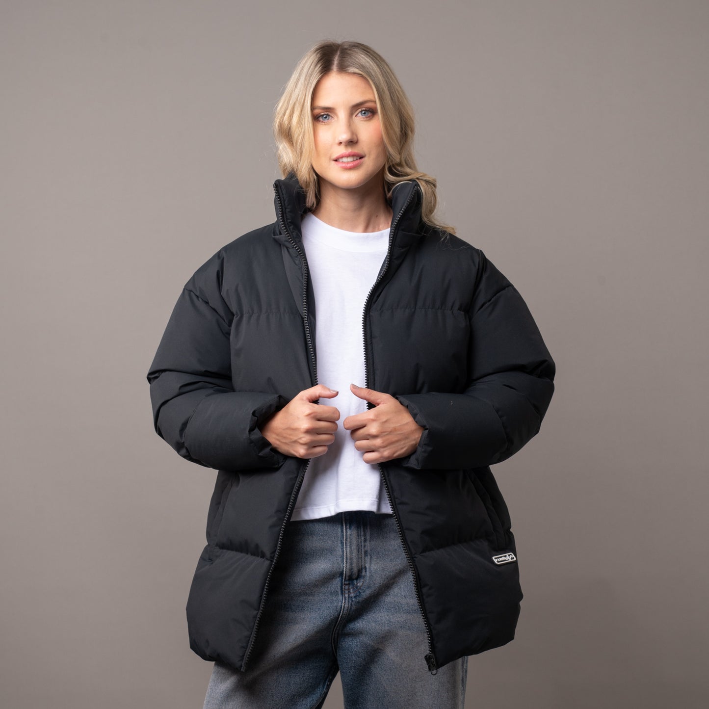 Campera Abrigo Overnight Black