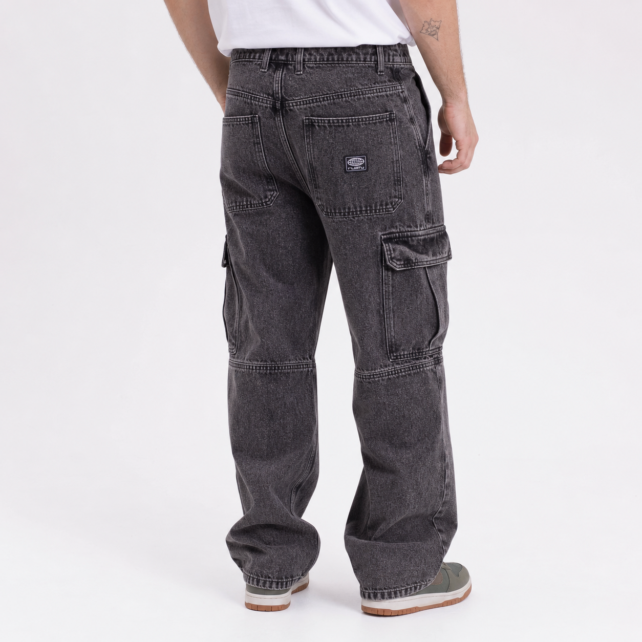 Jean Parklife 2 Cargo Big Acid Black