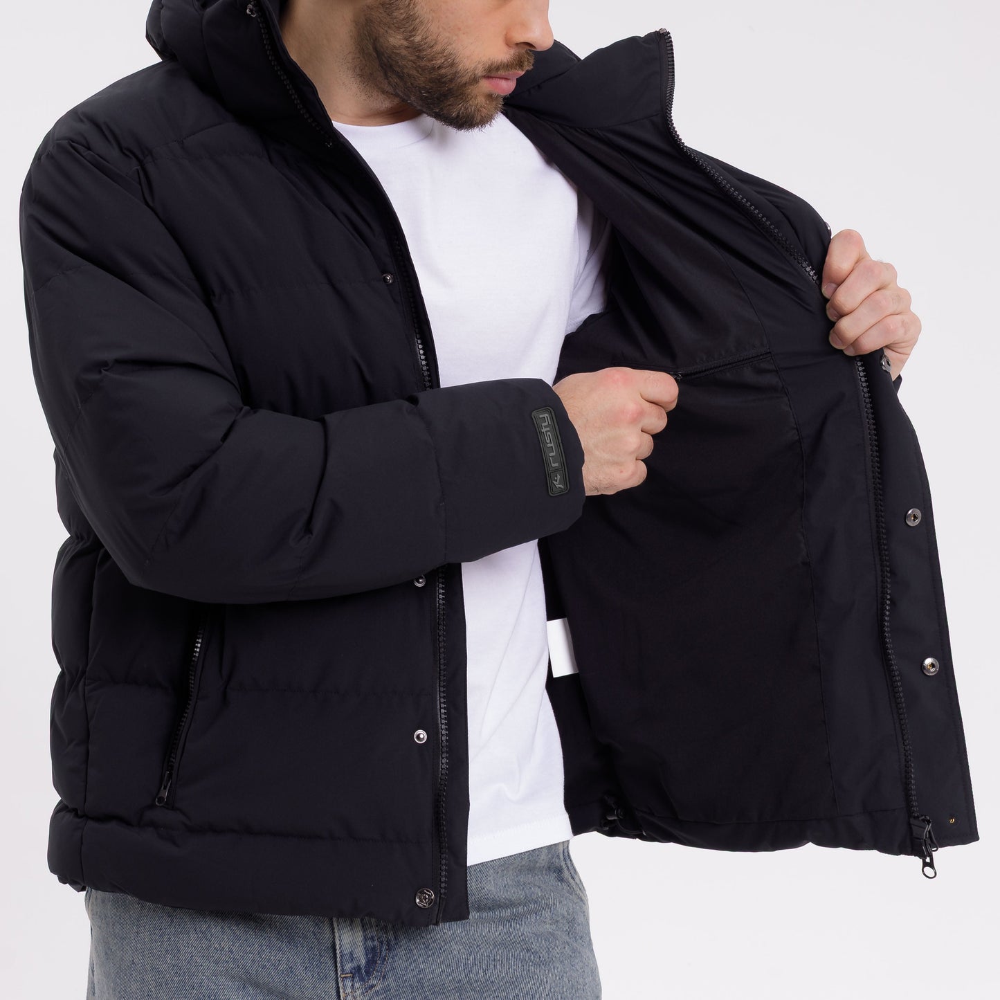 Campera Abrigo Pruffen Serie 2 Black