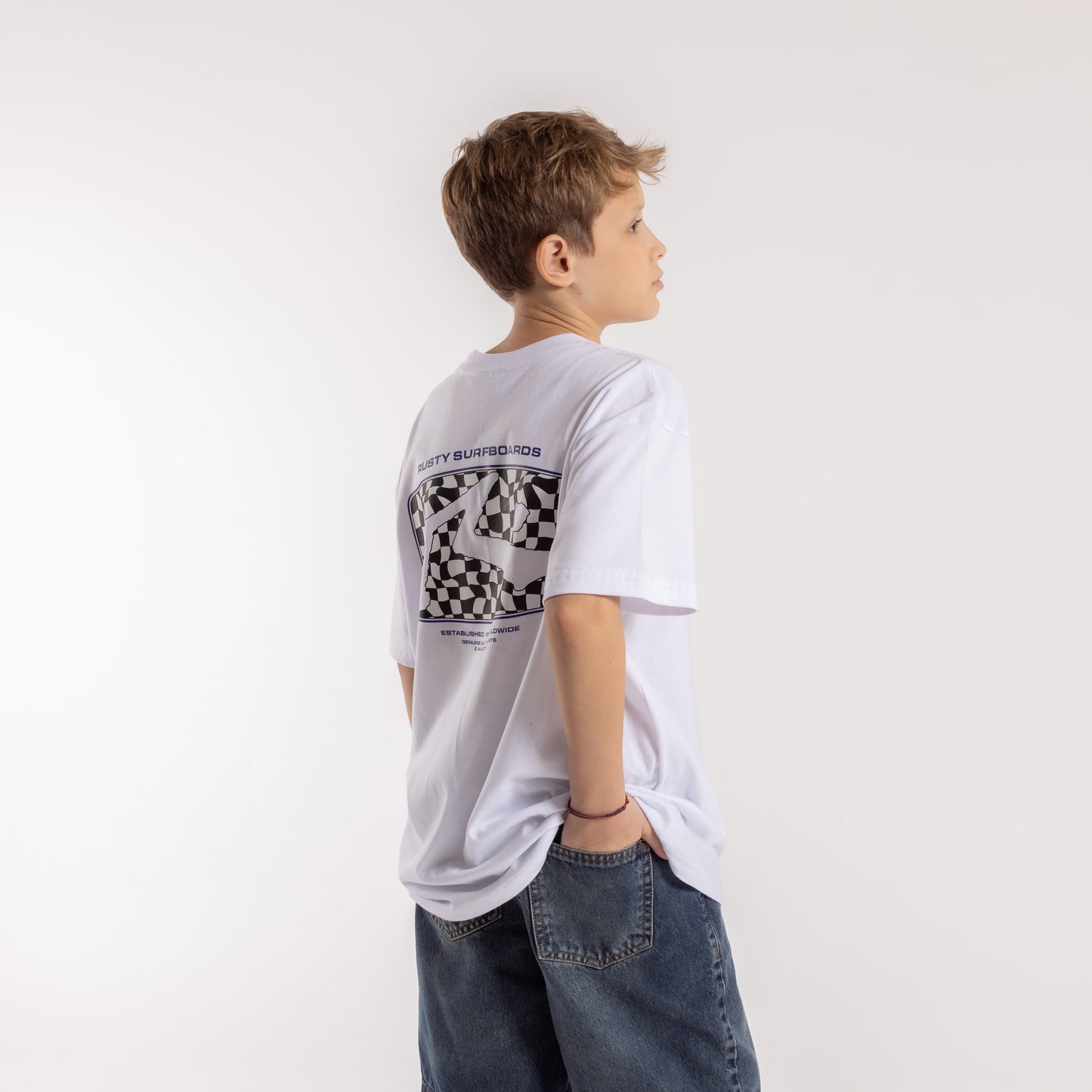 Remera Acid House Junior White