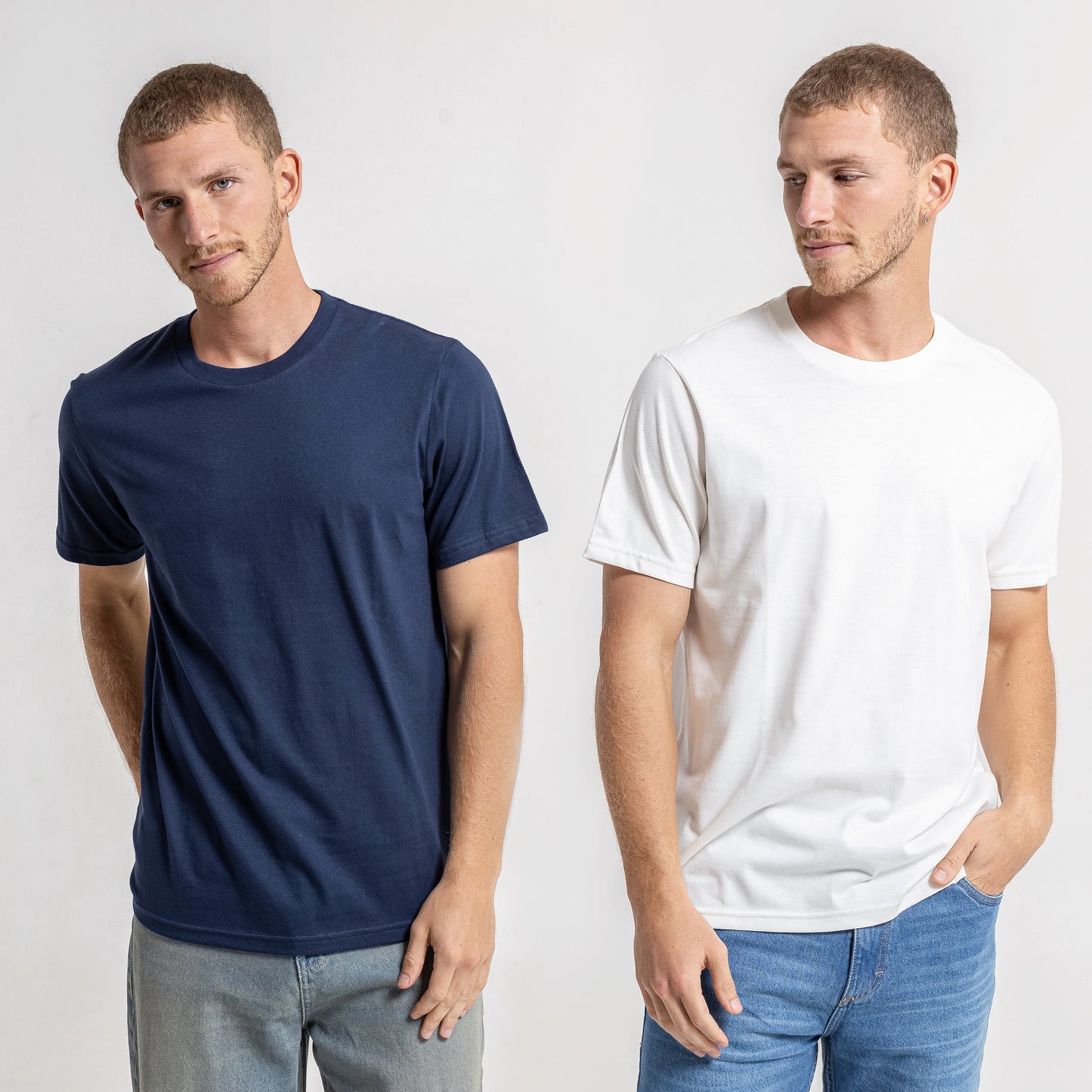 Remera All Day Pack X2 Surtido