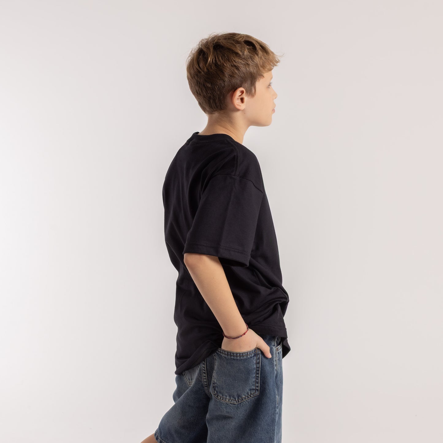 Remera Comp Revolution Junior Black/Shadow Army