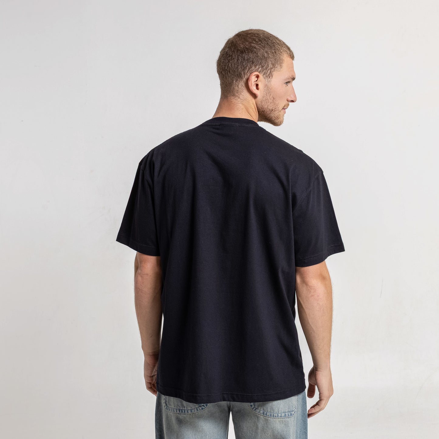 Remera Logo Town Black
