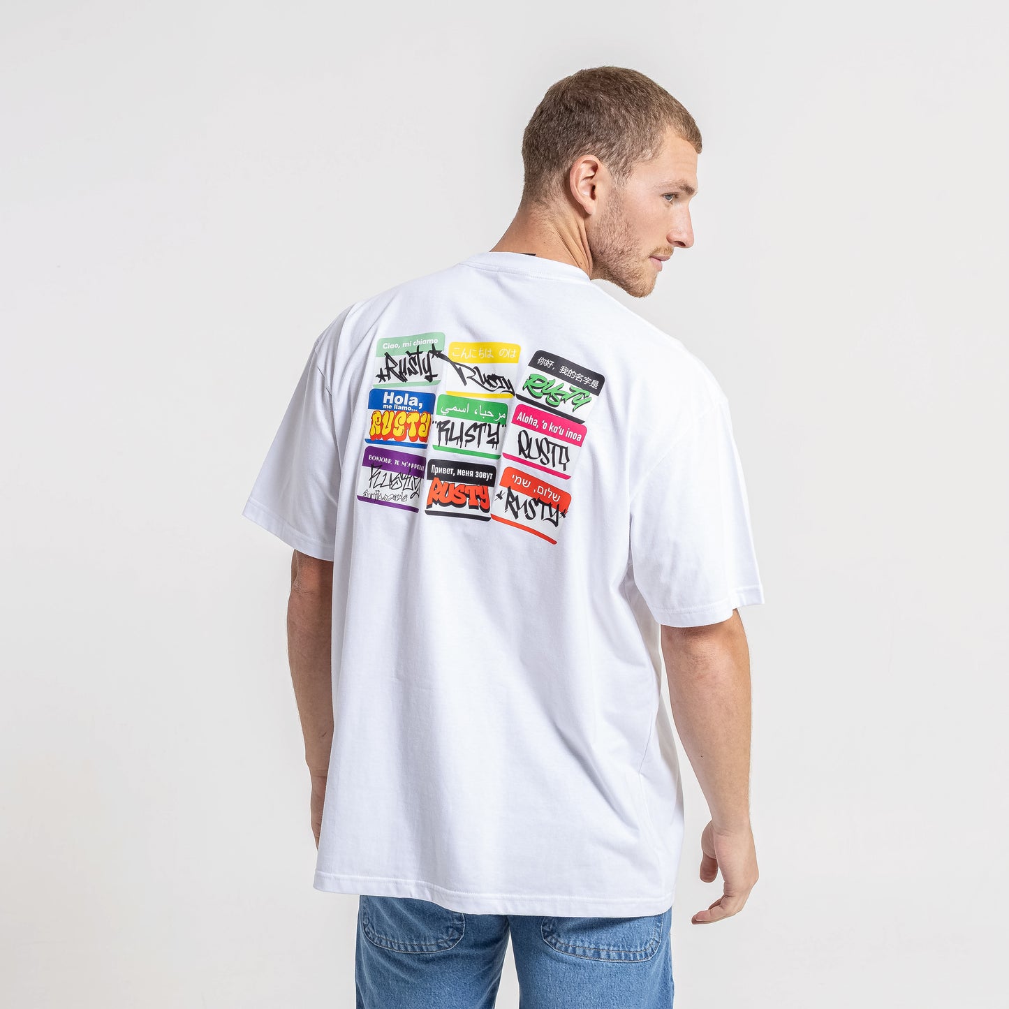 Remera My Name Is White