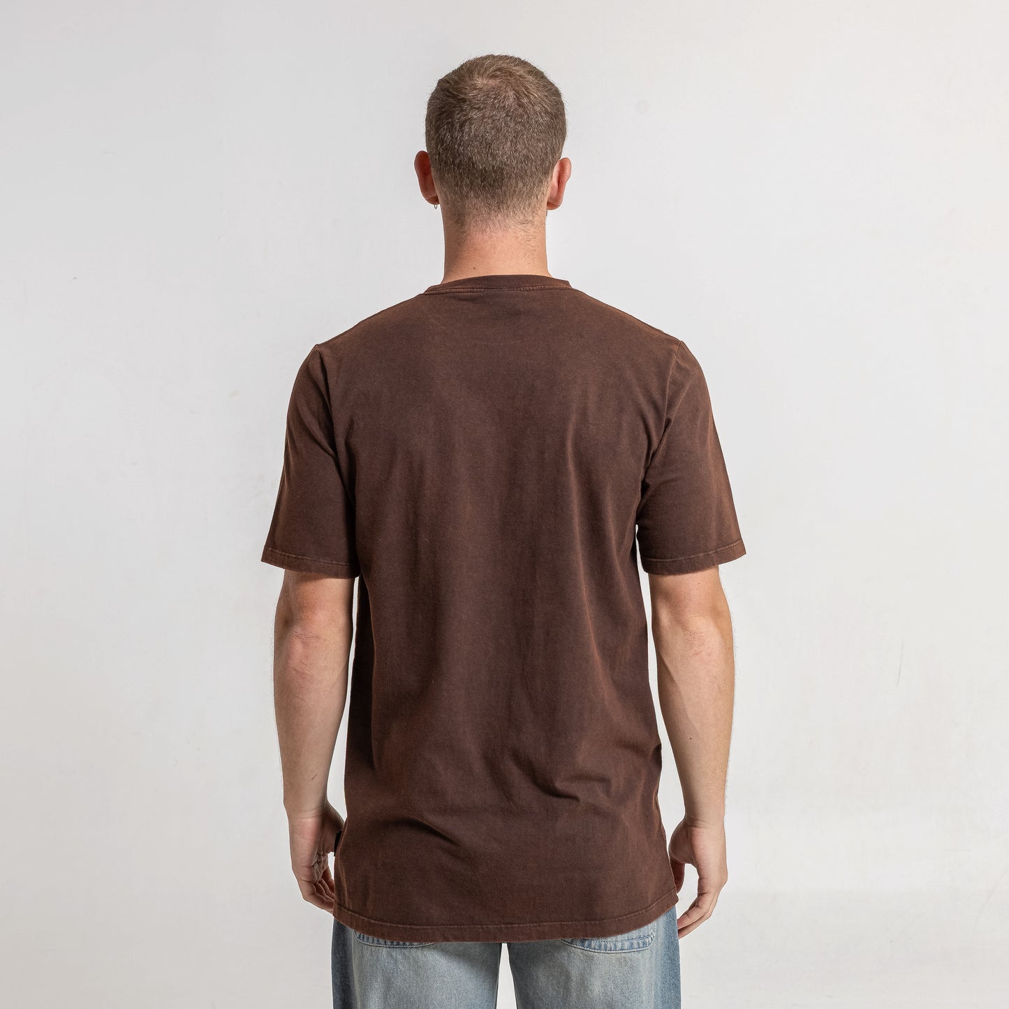 Remera Patching Process Brown