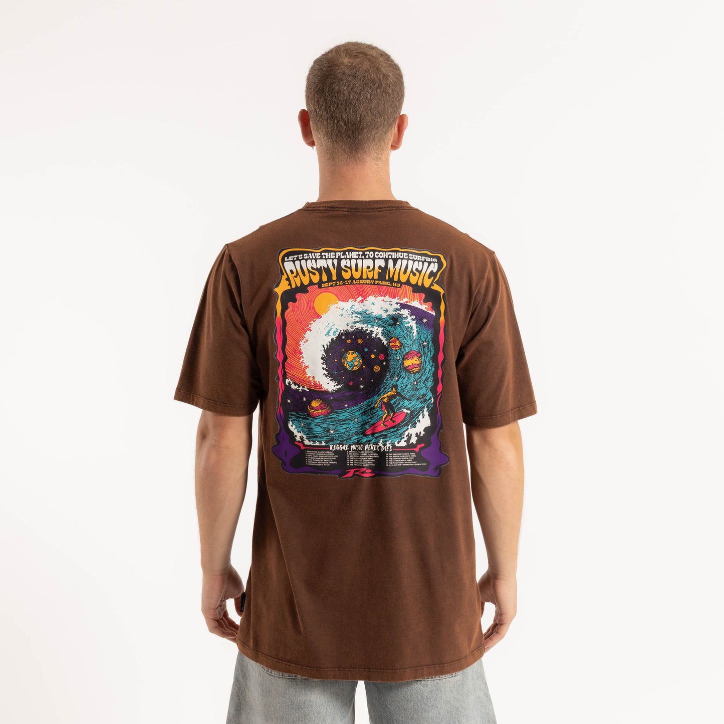 Remera Stp Process Brown