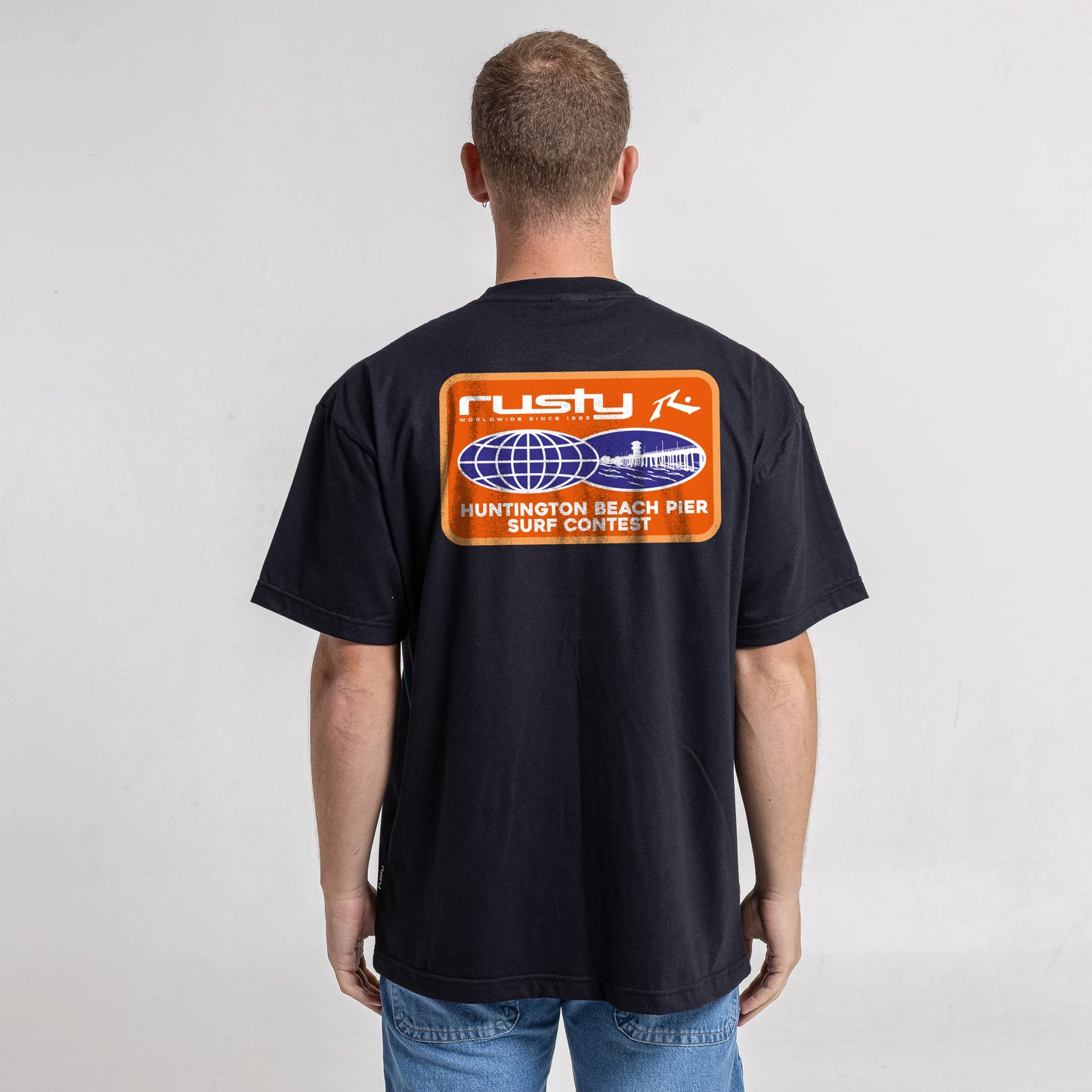 Remera Surf Contest Hb Black