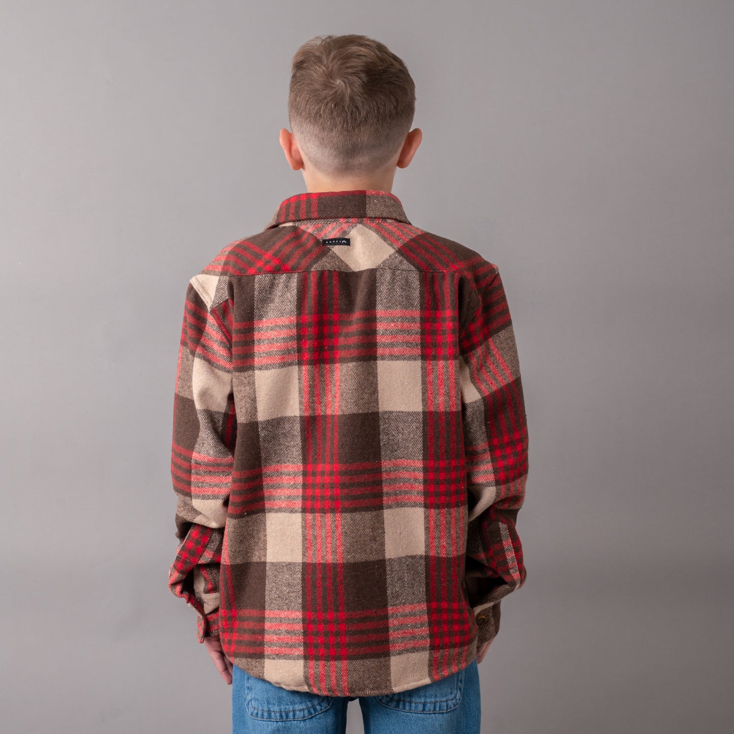 Camisa Rumbler Jr Brown/Magenta