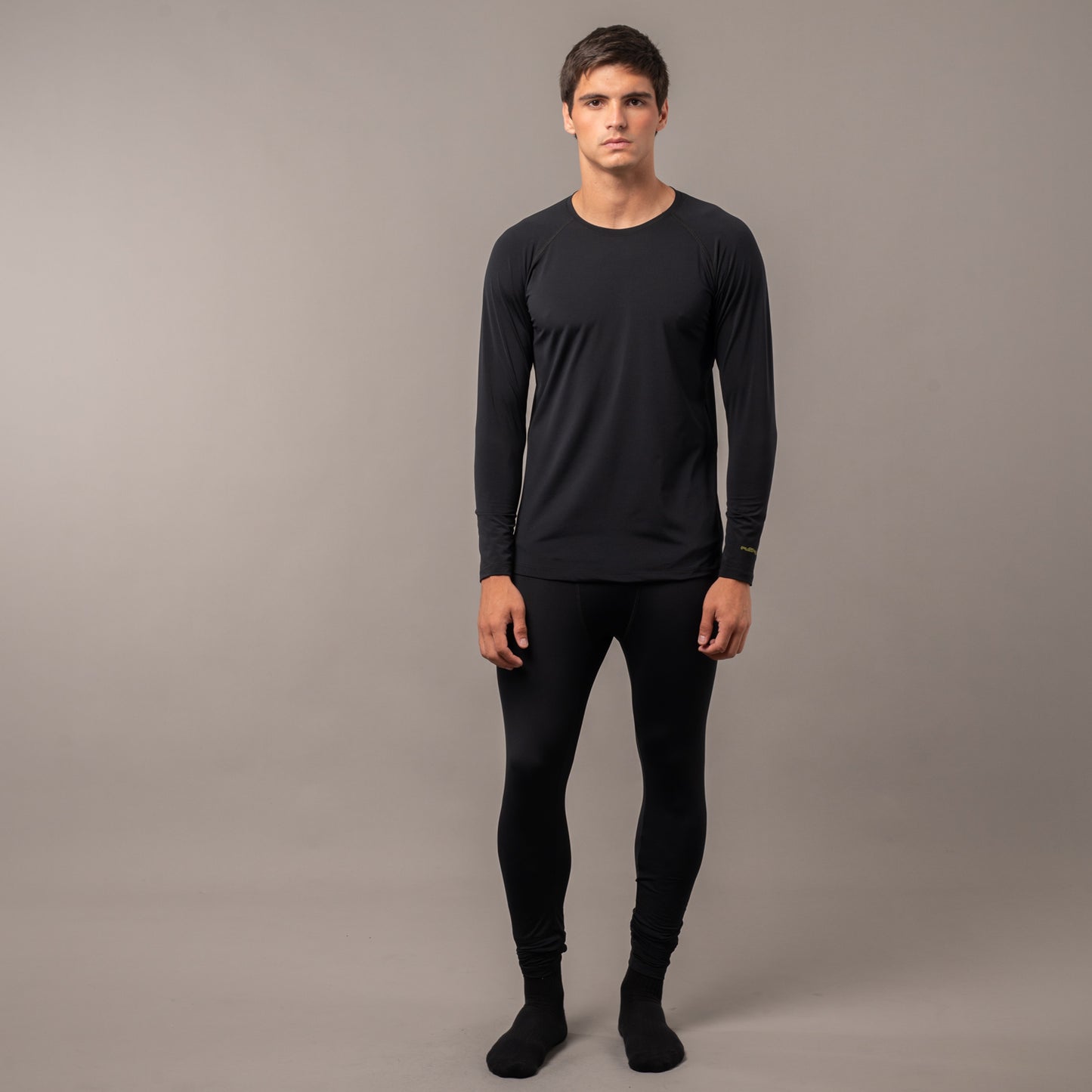 Remera Dragon Ls Thermal Black