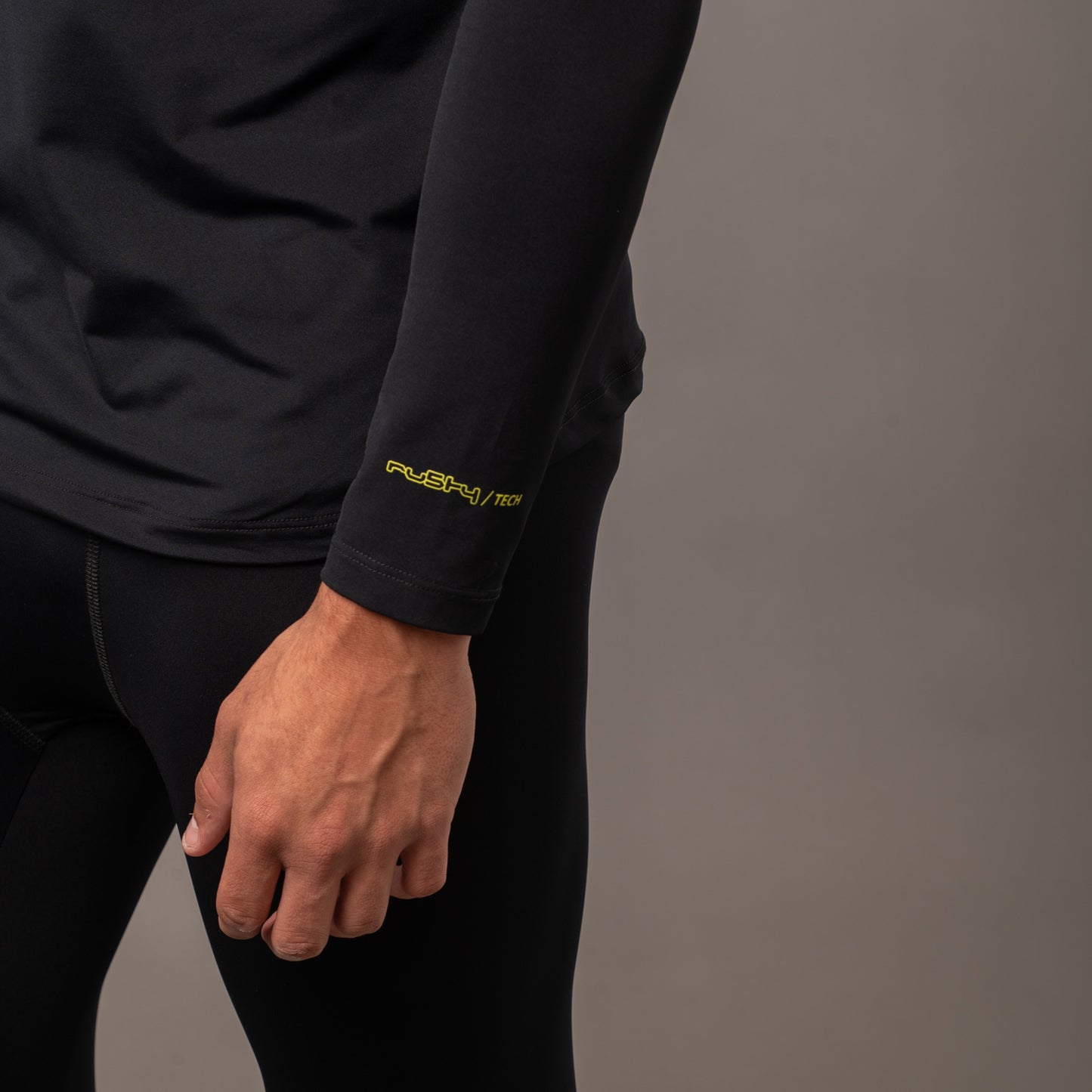 Remera Dragon Ls Thermal Black