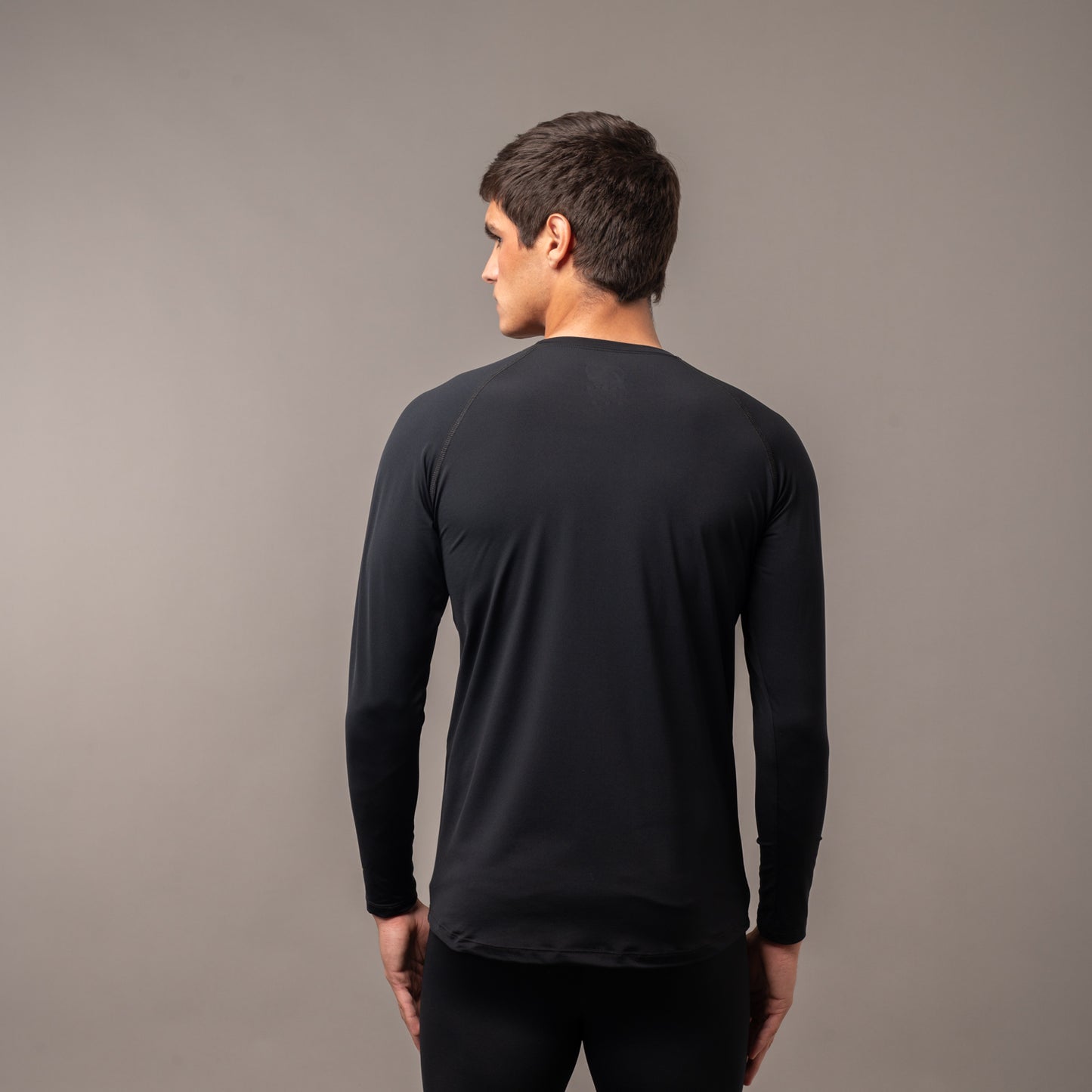 Remera Dragon Ls Thermal Black