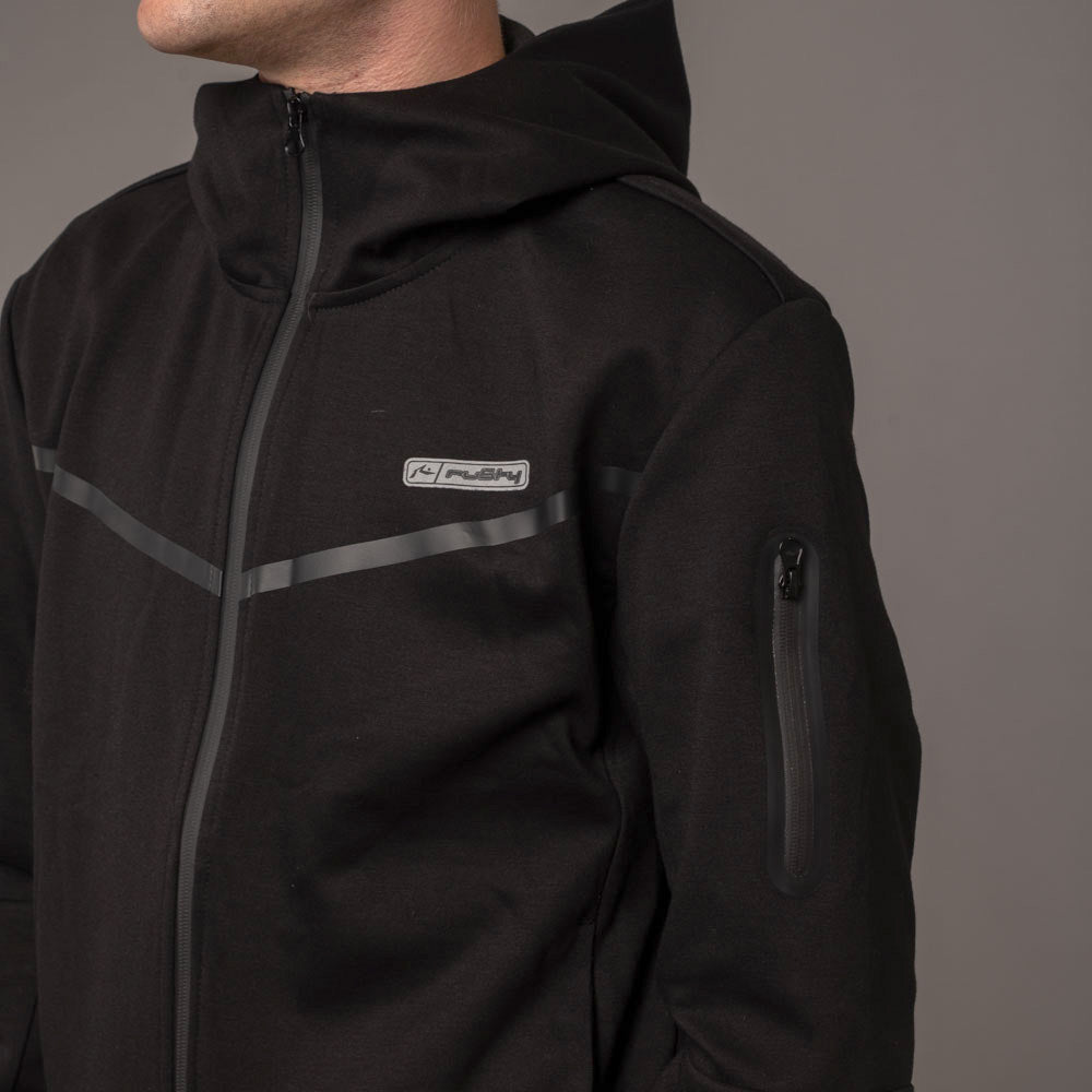 Campera Canguro Spyder Black