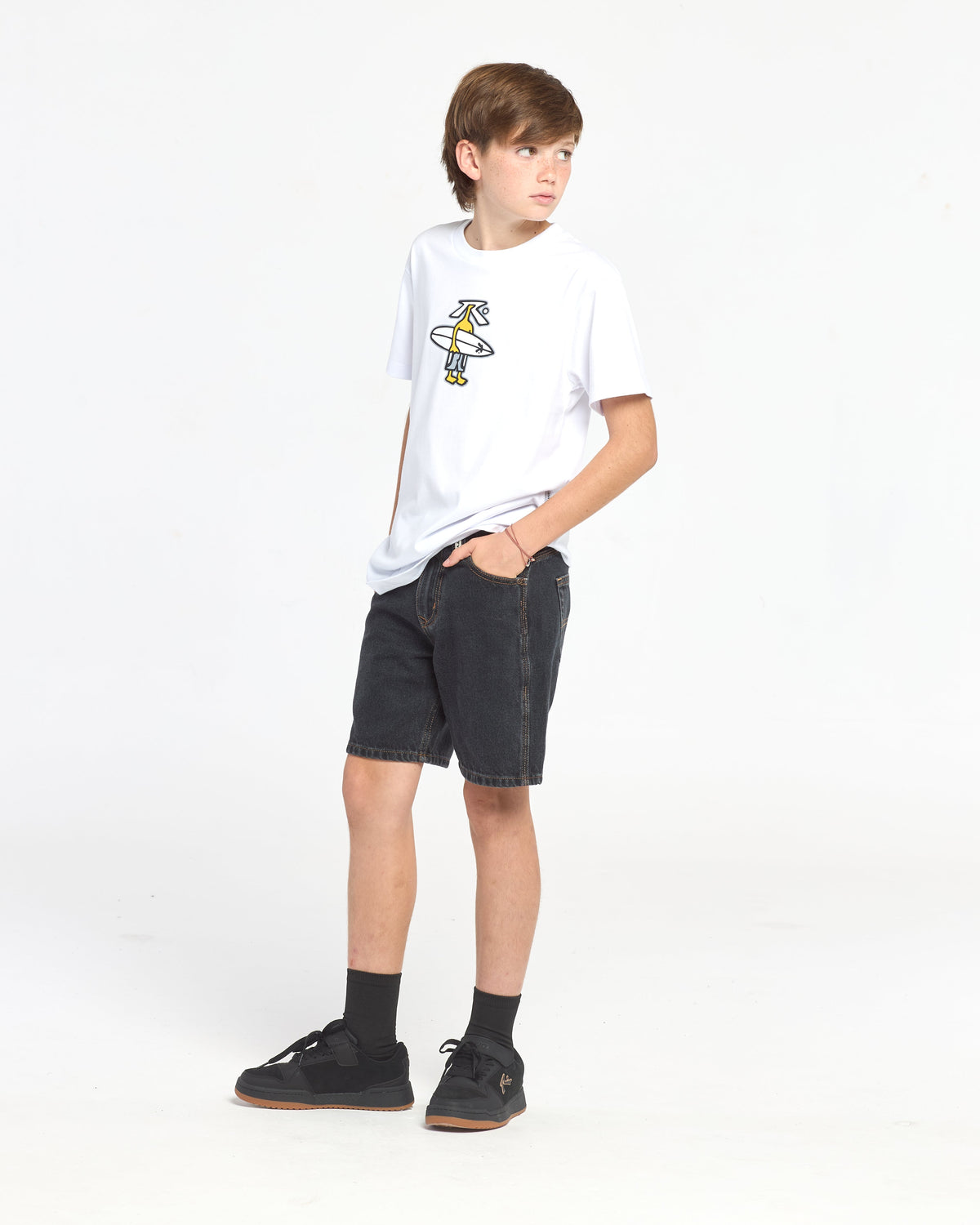 Remera Evolution Junior White