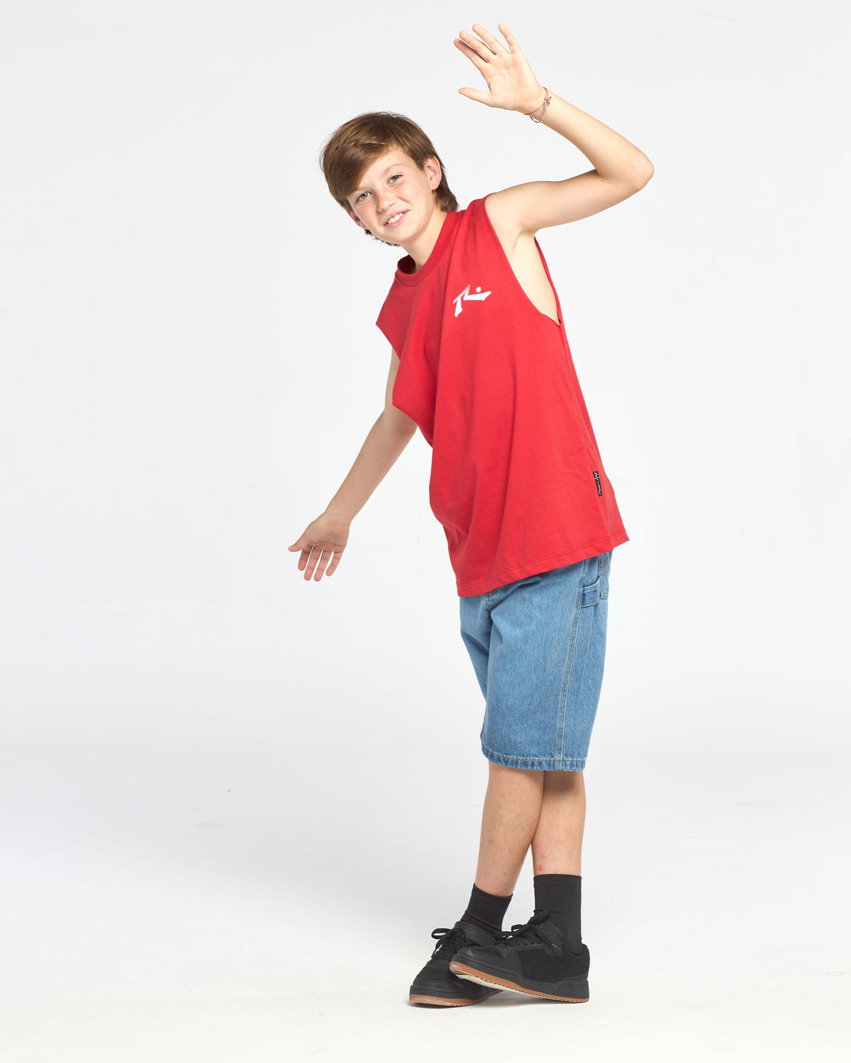 Muscle Fixed Competition 2.0 Junior Vint Red/White