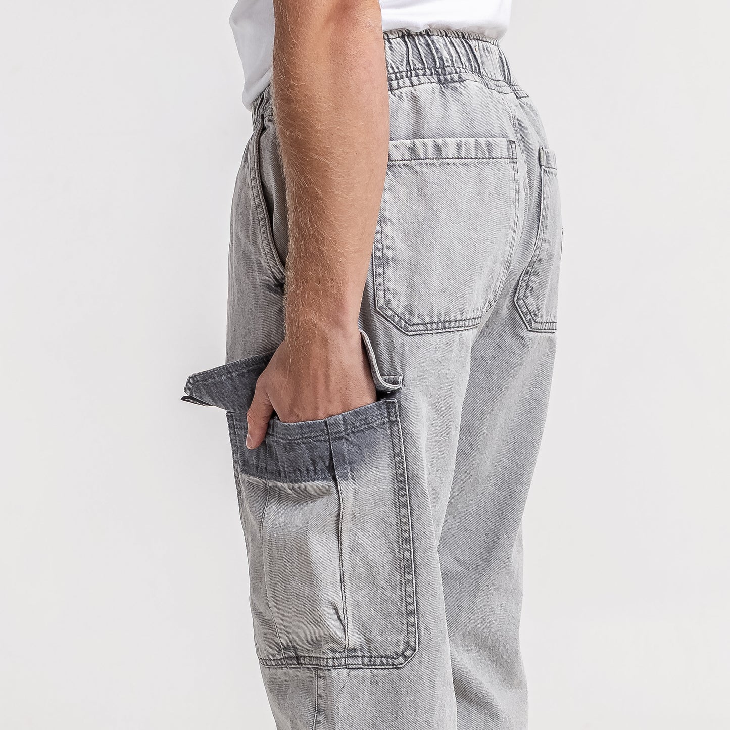 Jean Frankly Cargo Grey