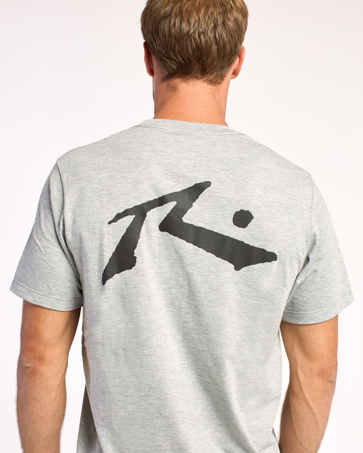 Remera Competition Grey Marle/Black