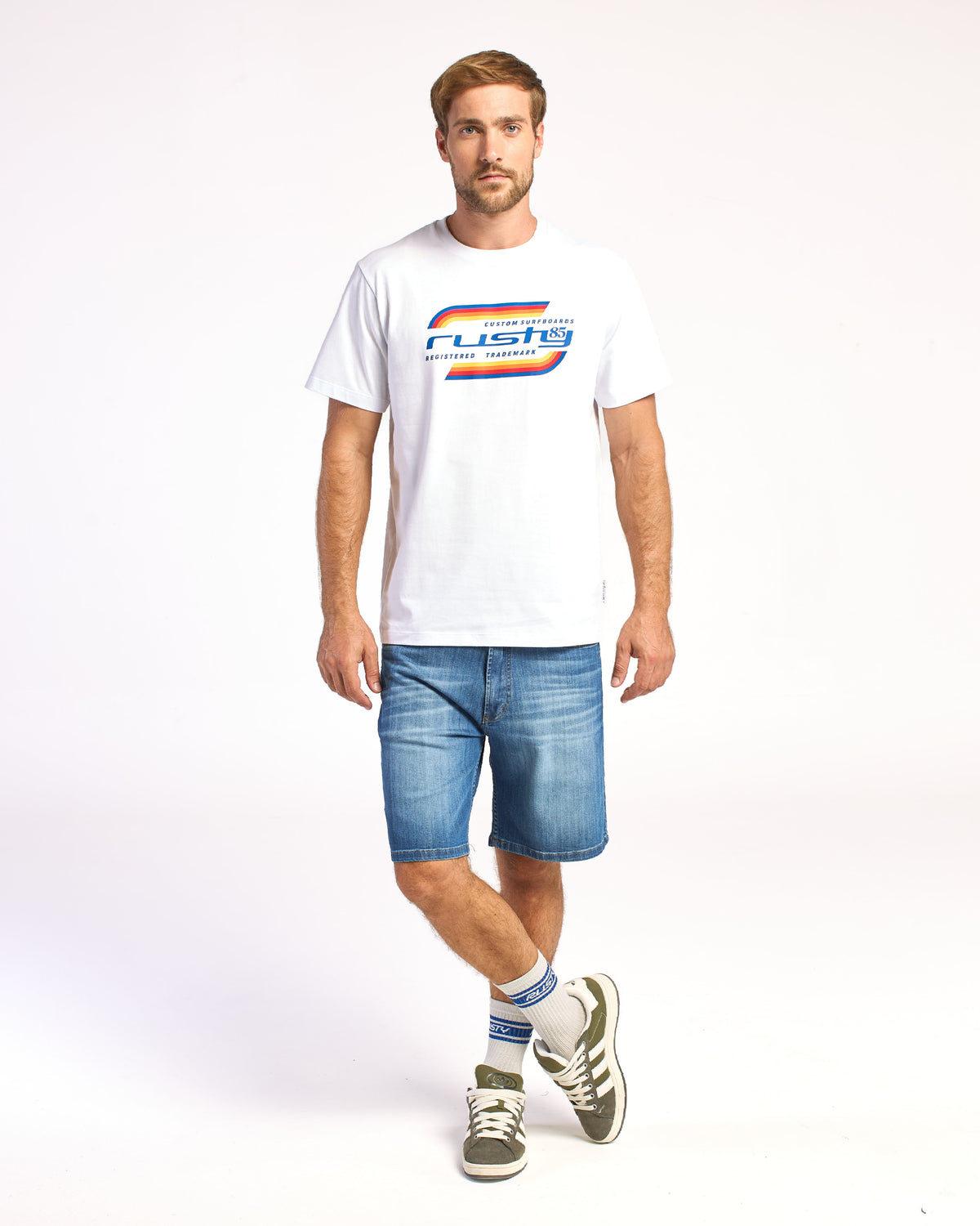 Remera Crocker White