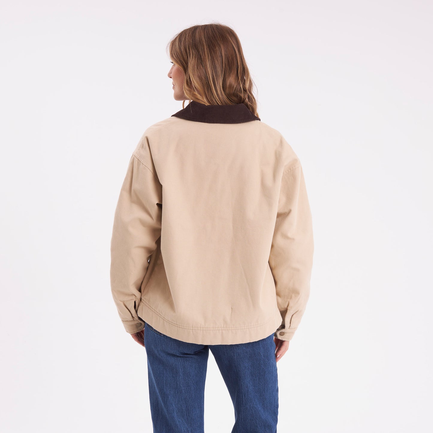 Campera Abrigo Dakota Oatmilk