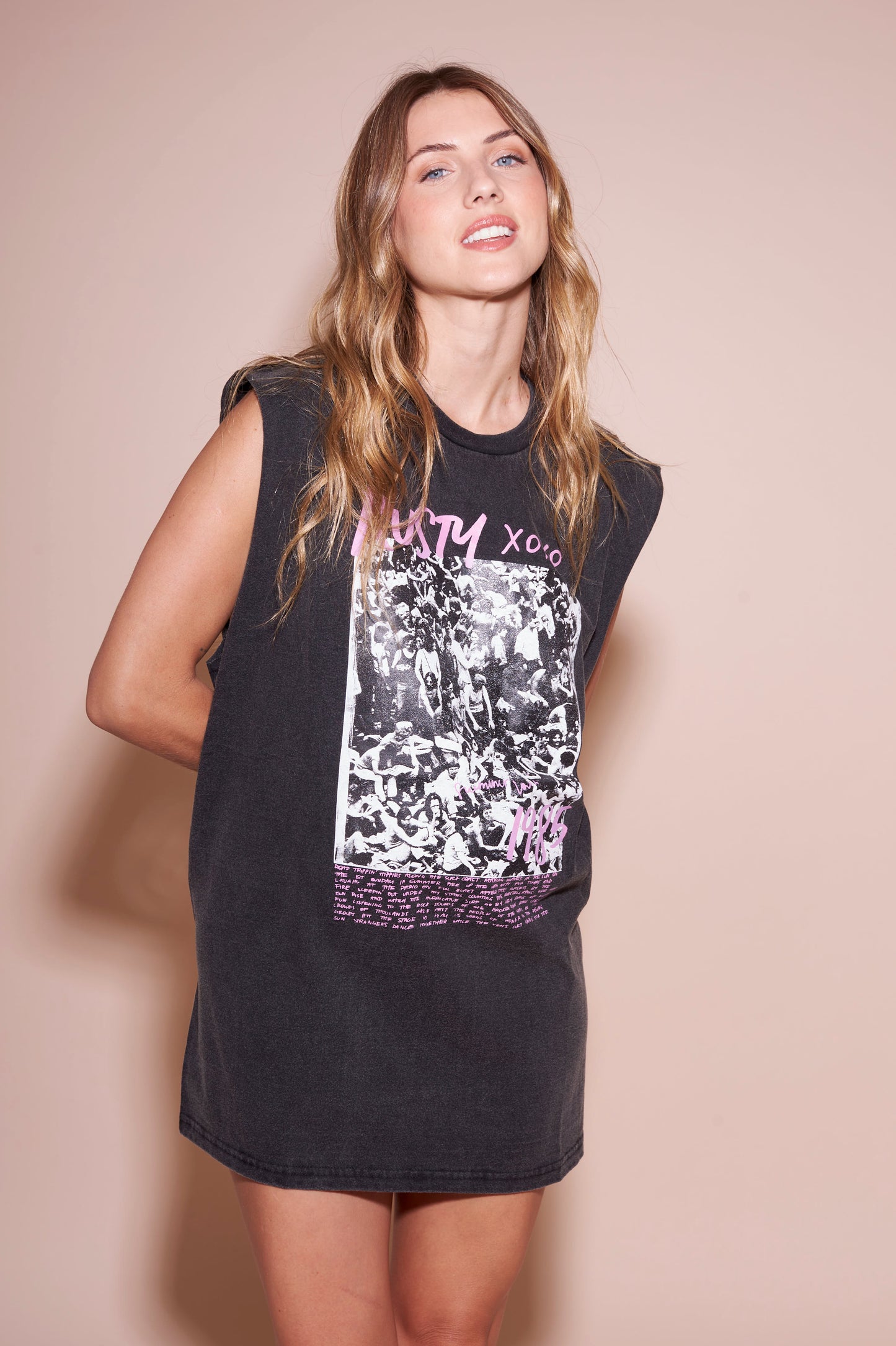 Vestido Vacation Days  Vintage Black