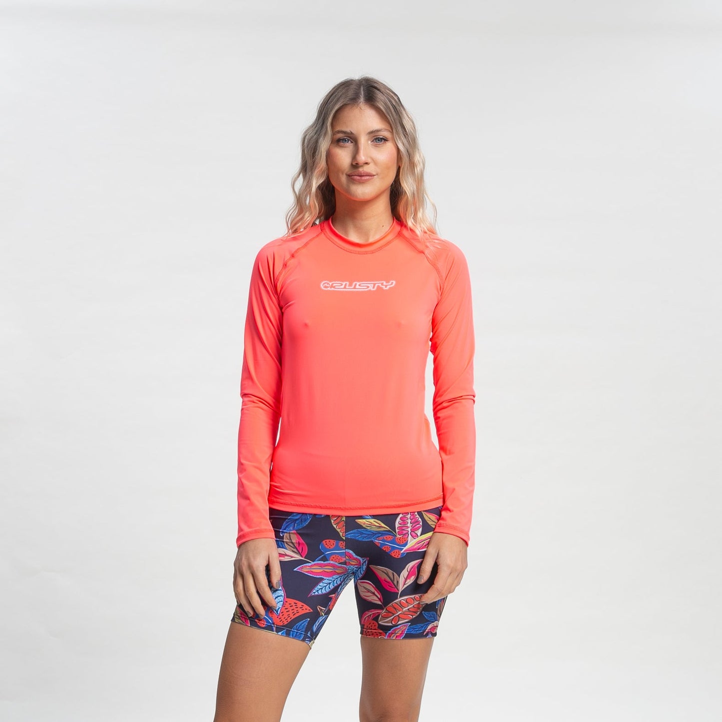 Rashie Scoop Surf Rashie Ld Coral