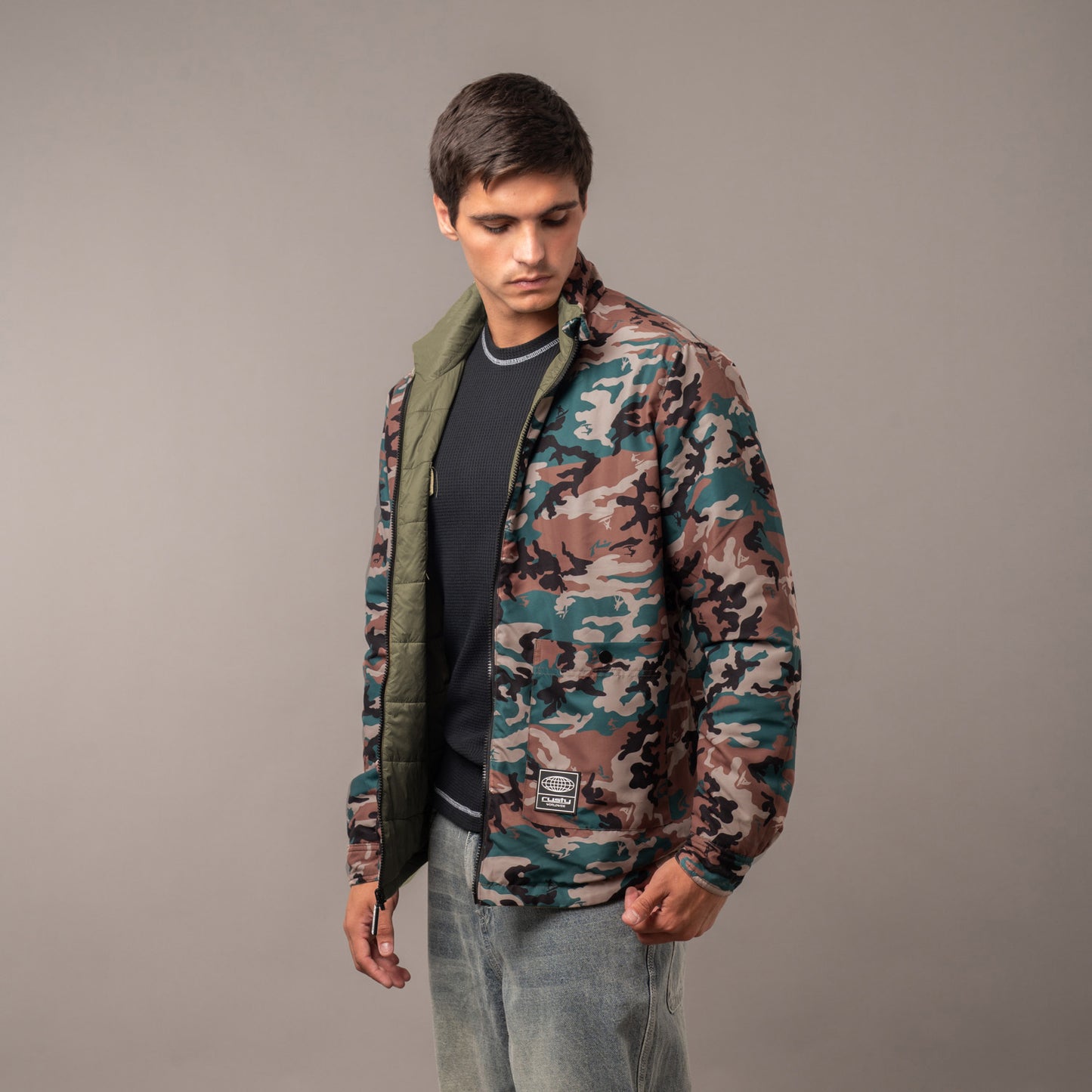 Campera Abrigo Selon Army