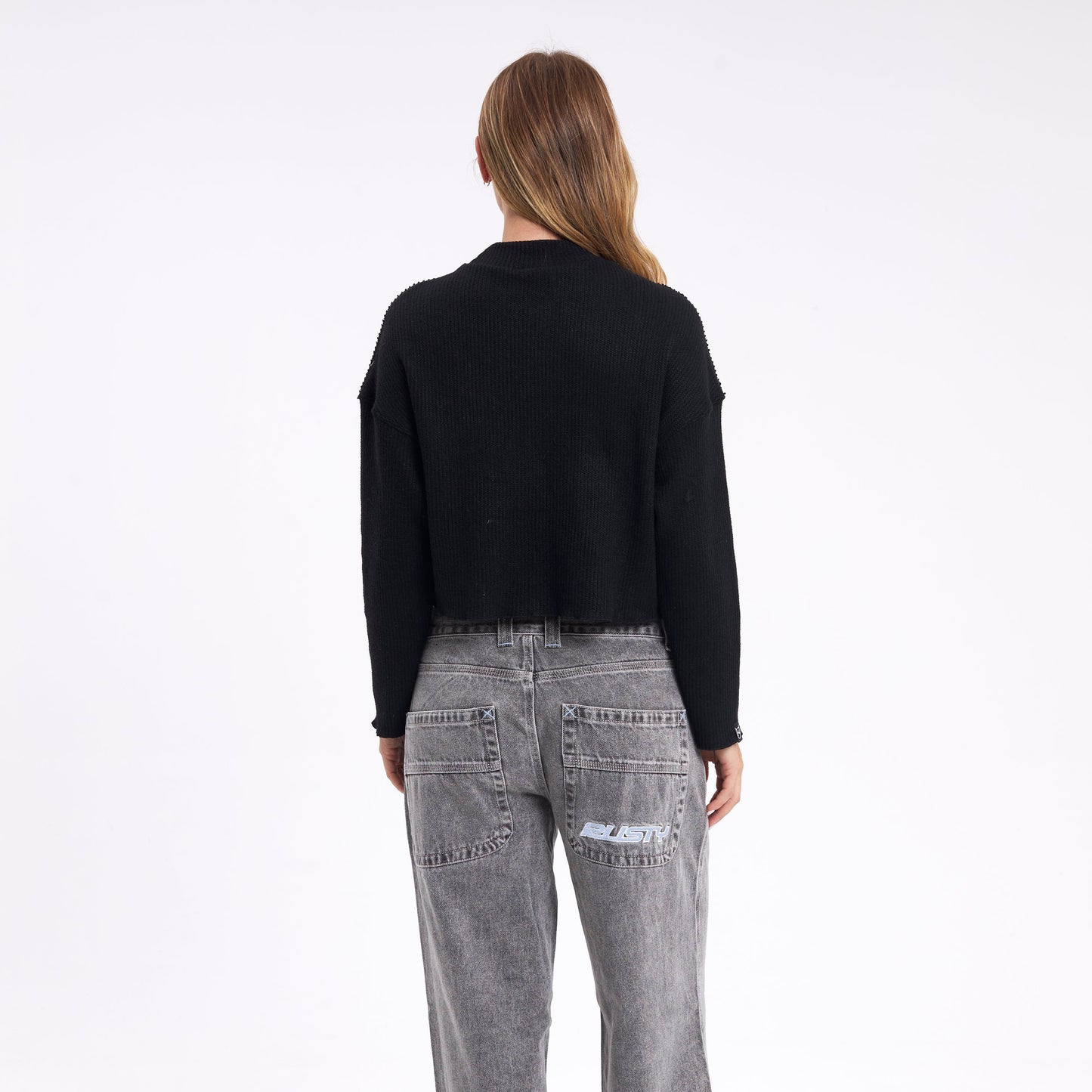 Fashion Top Shadow Black