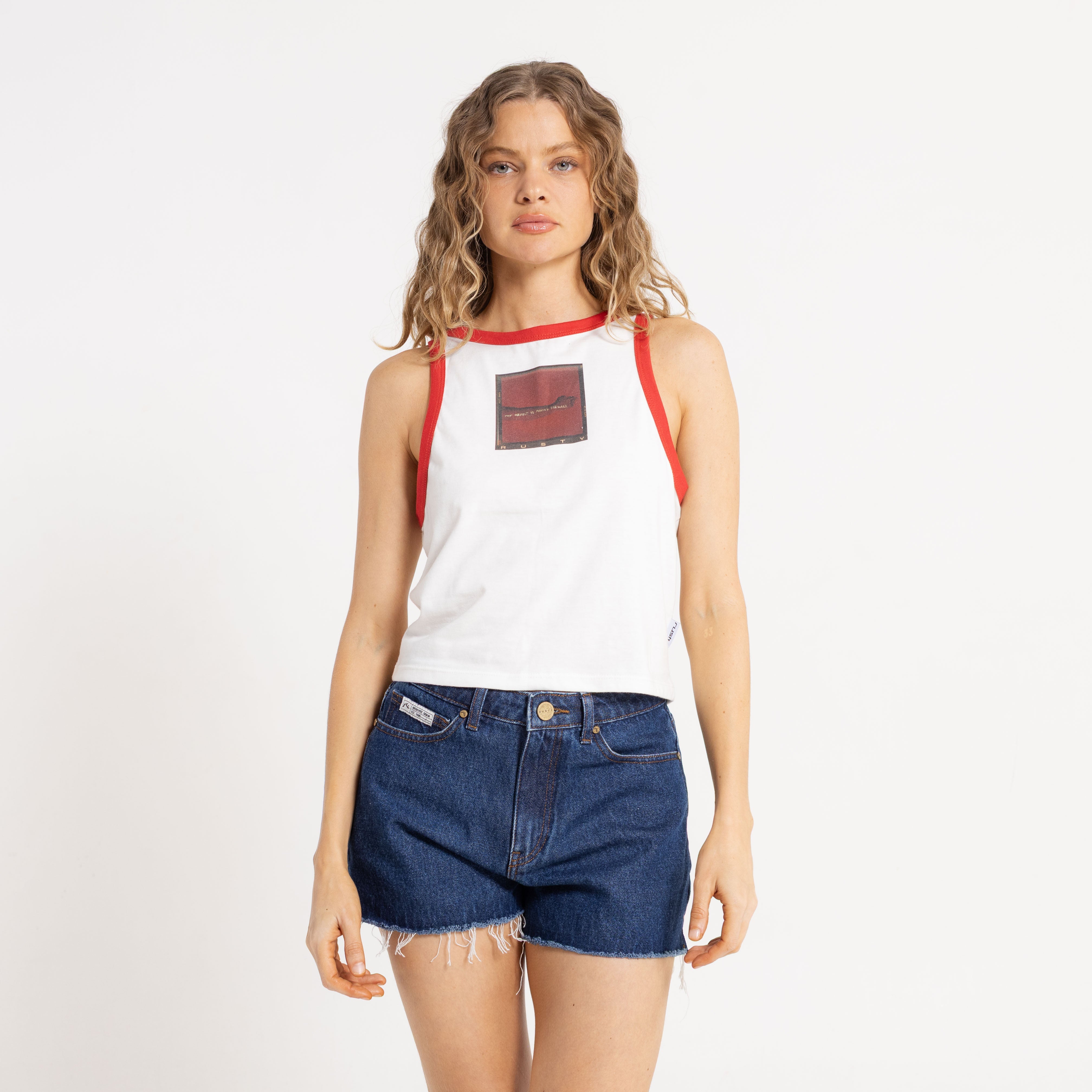 Musculosa Shoot It Snow White