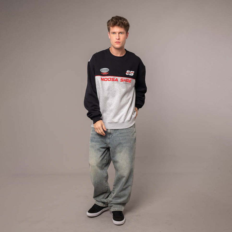 Buzo Speed Racer White Marle/Black