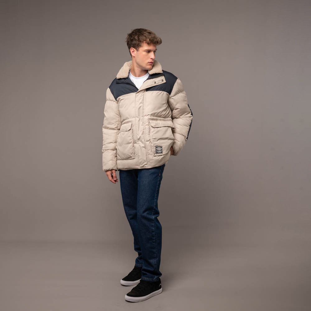 Campera Abrigo Storage Cream