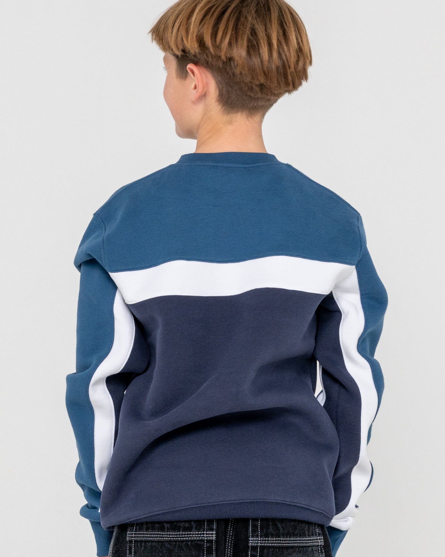 Buzo Pod Racer Fleece Junior Navy Blue
